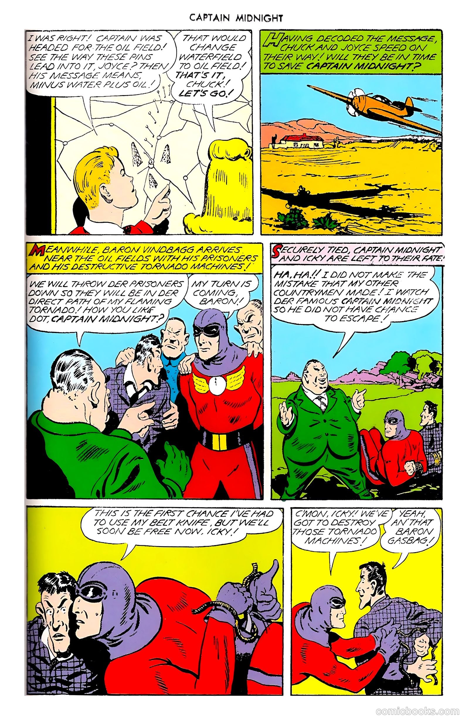 Captain Midnight #9 — page 46 of 68