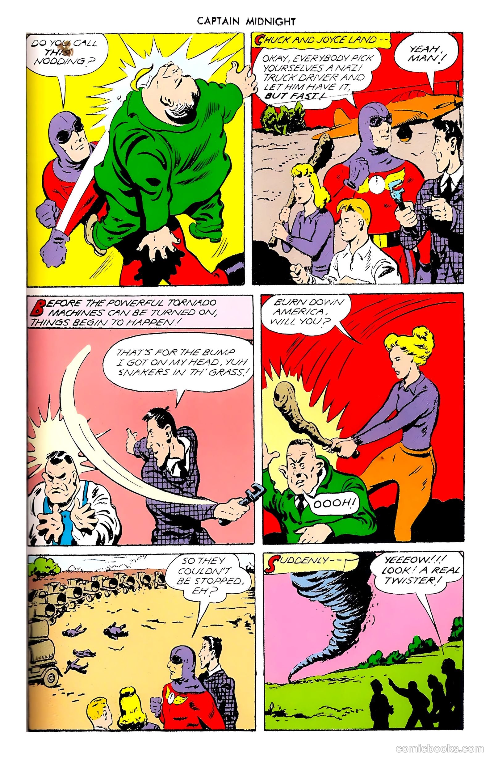 Captain Midnight #9 — page 48 of 68