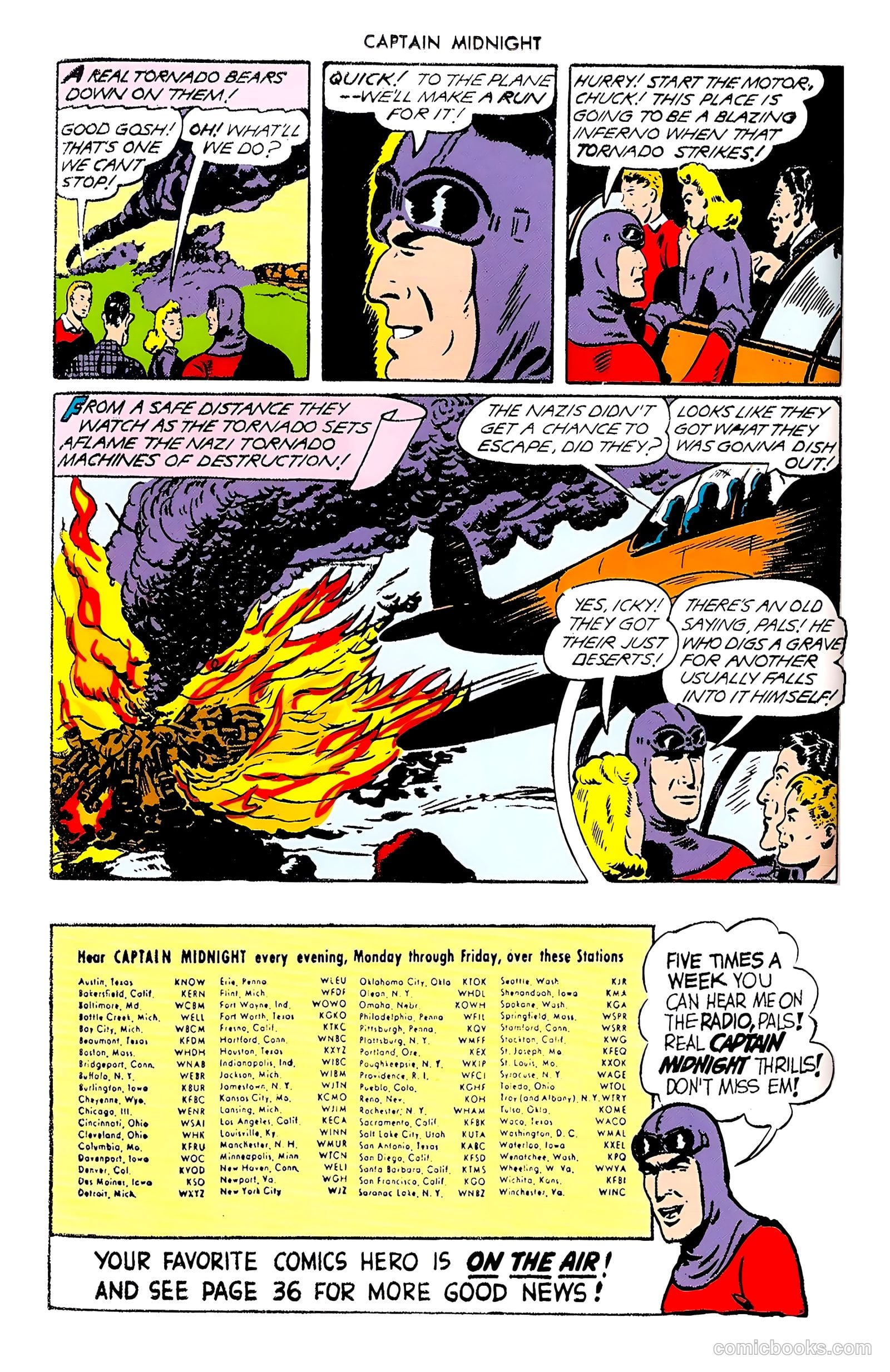 Captain Midnight #9 — page 49 of 68