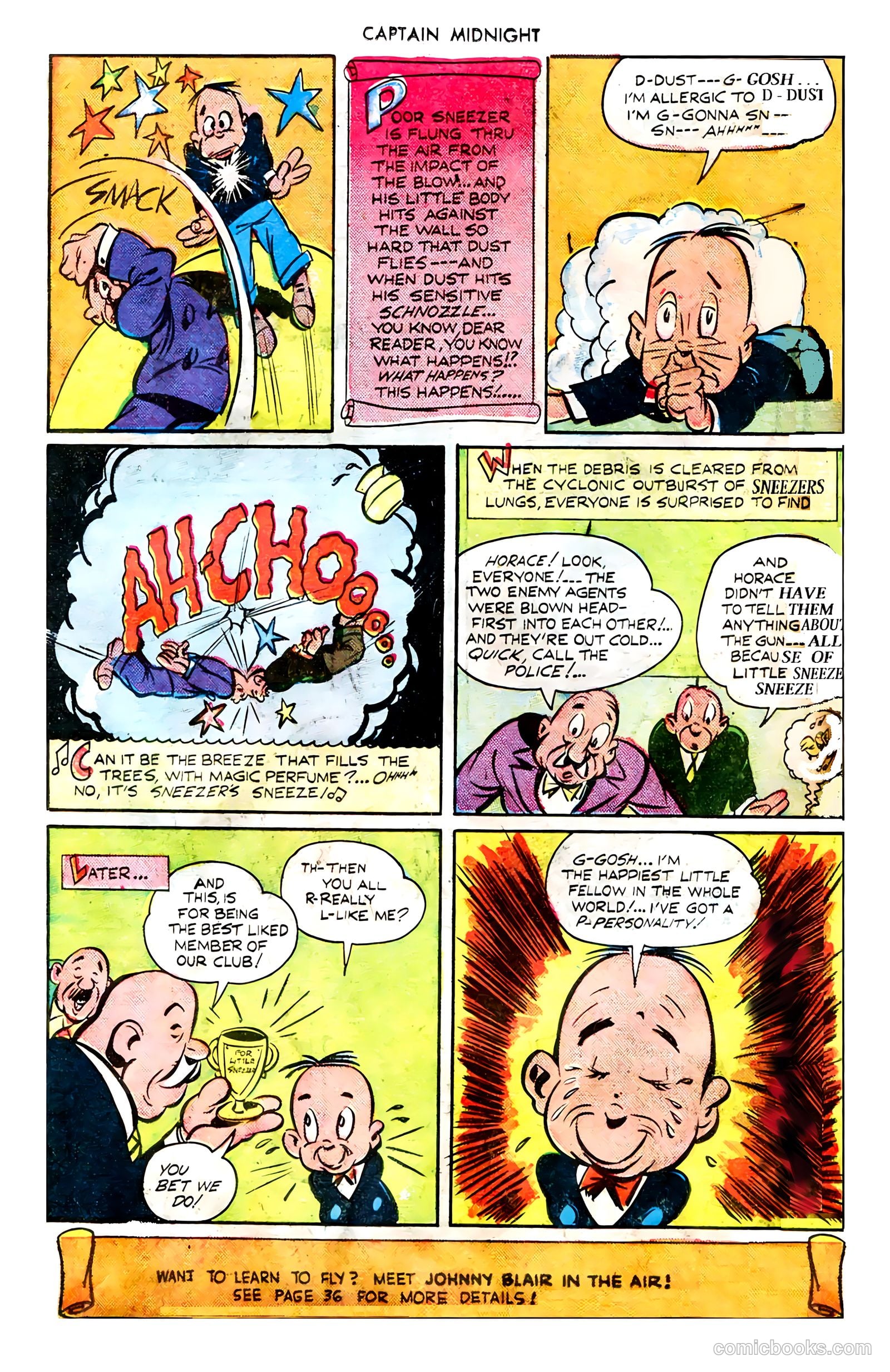 Captain Midnight #9 — page 55 of 68