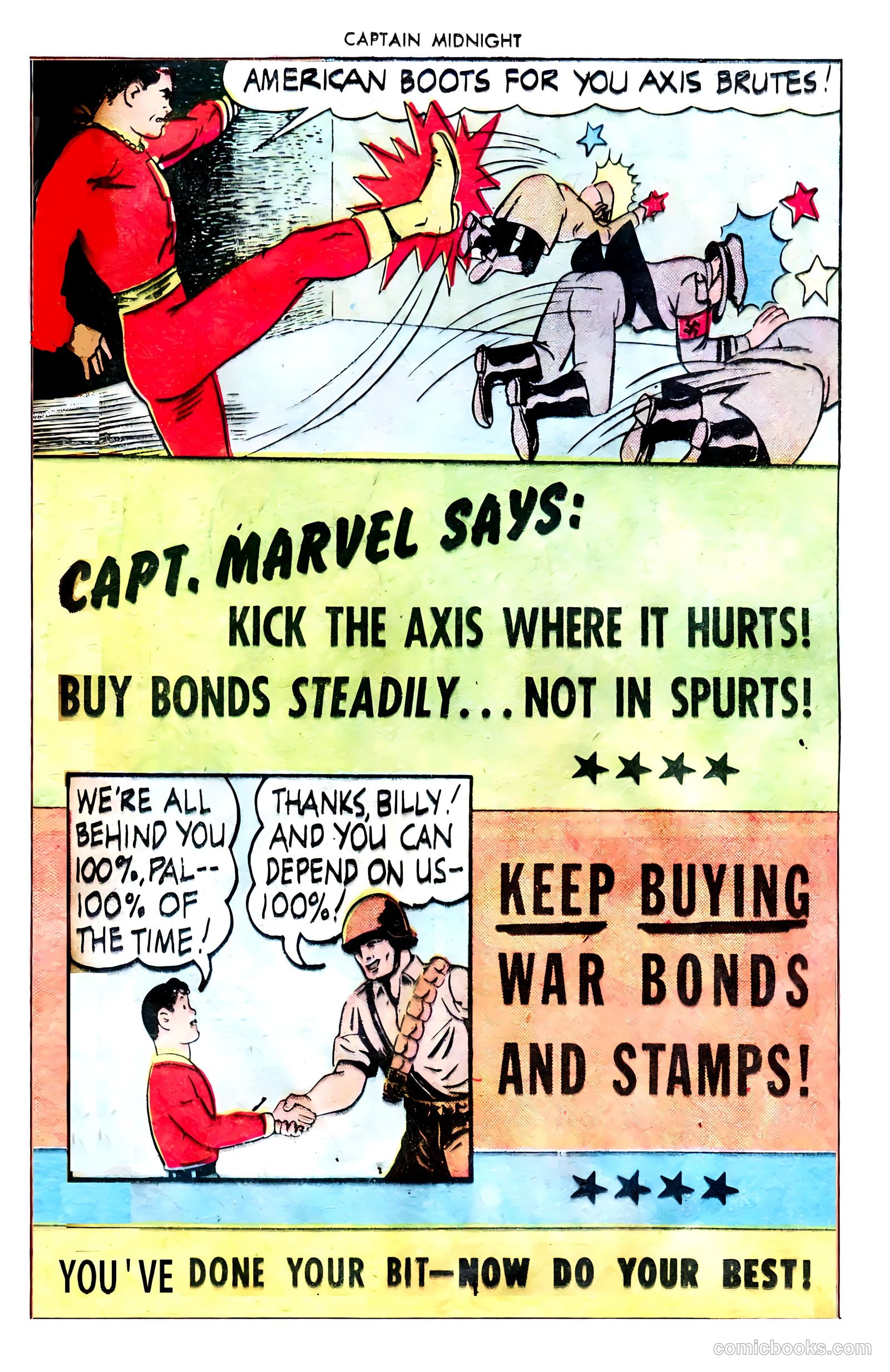 Captain Midnight #9 — page 56 of 68