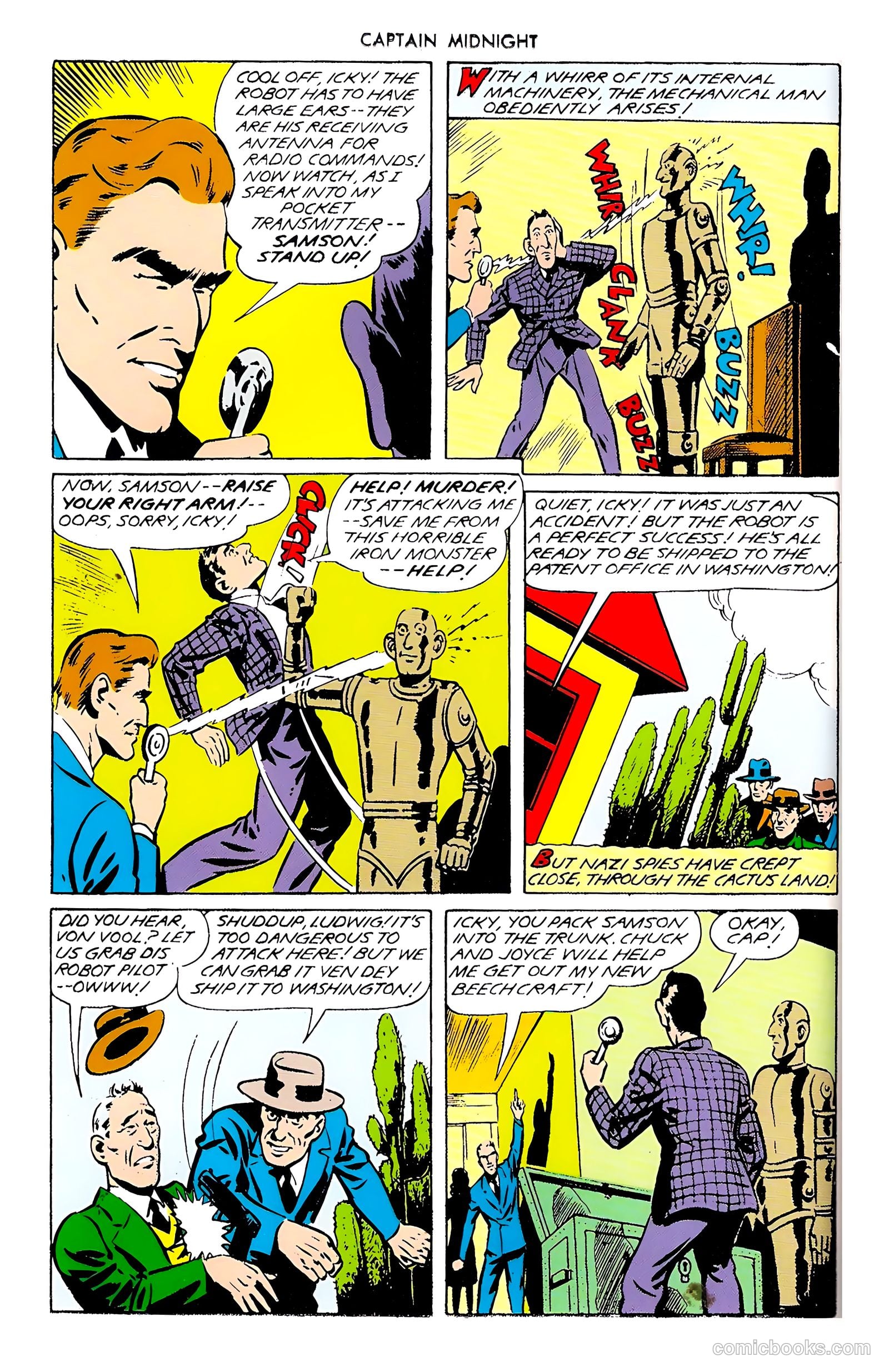 Captain Midnight #9 — page 58 of 68