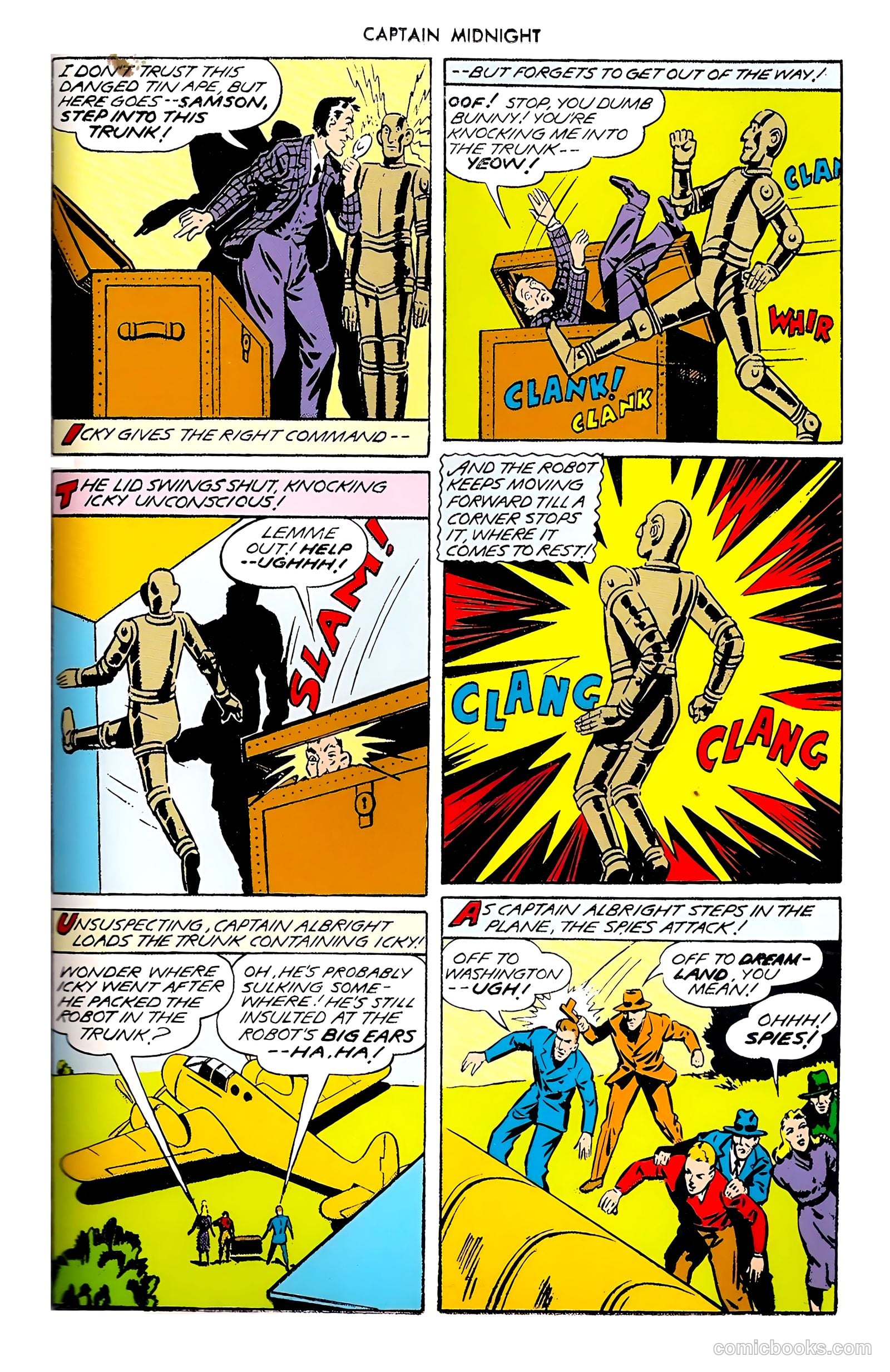 Captain Midnight #9 — page 59 of 68