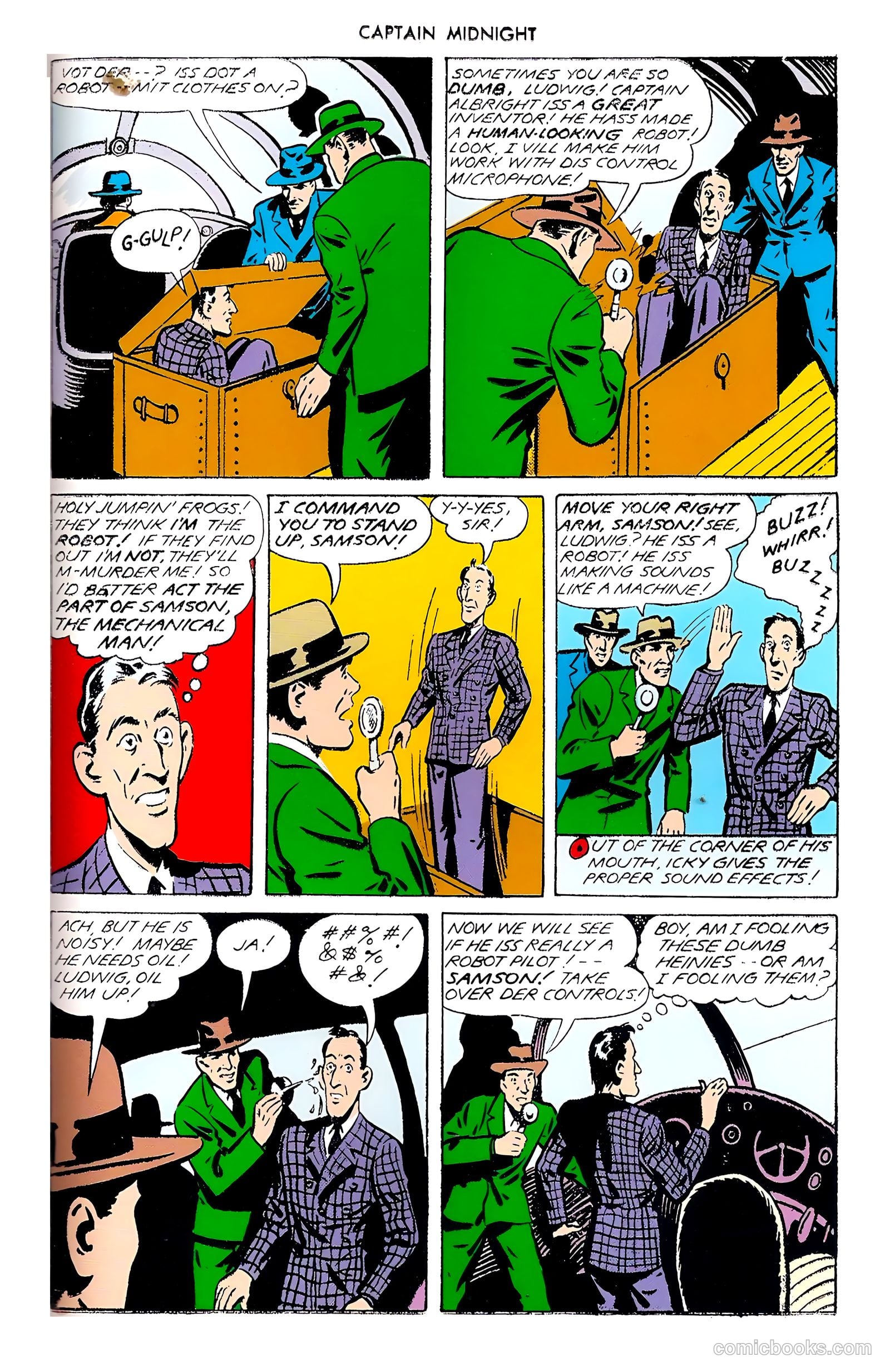 Captain Midnight #9 — page 61 of 68