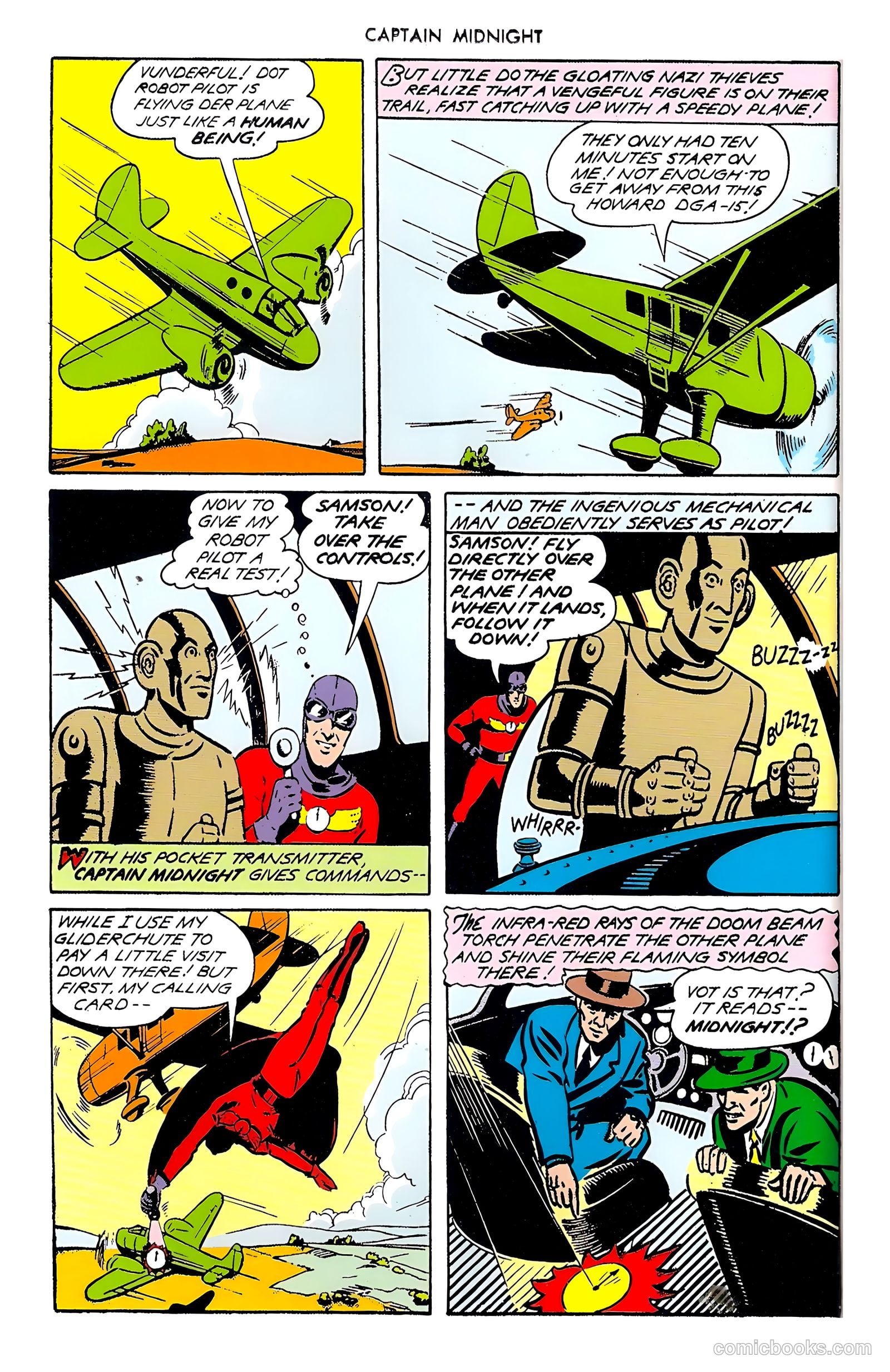 Captain Midnight #9 — page 62 of 68