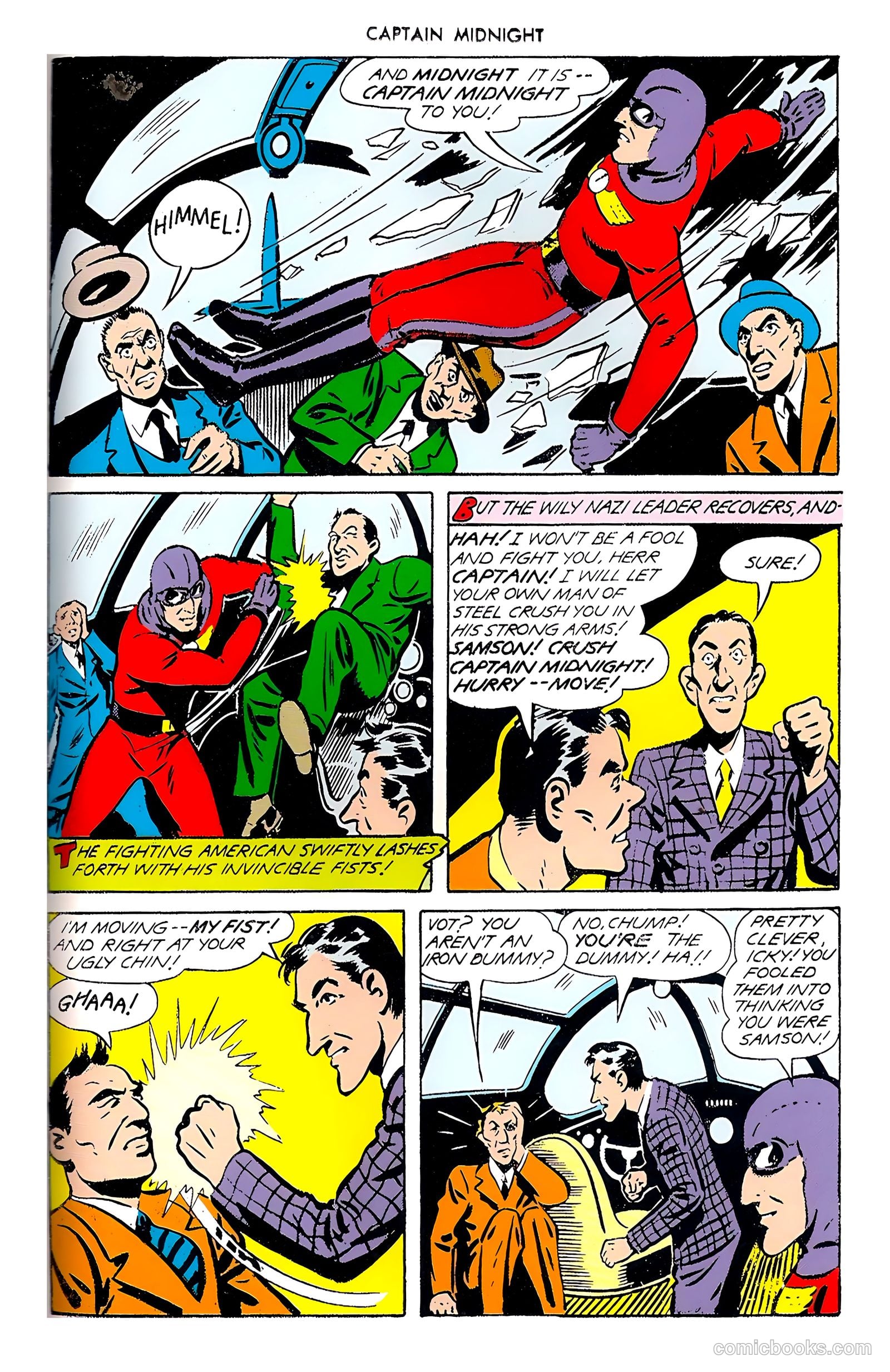 Captain Midnight #9 — page 63 of 68