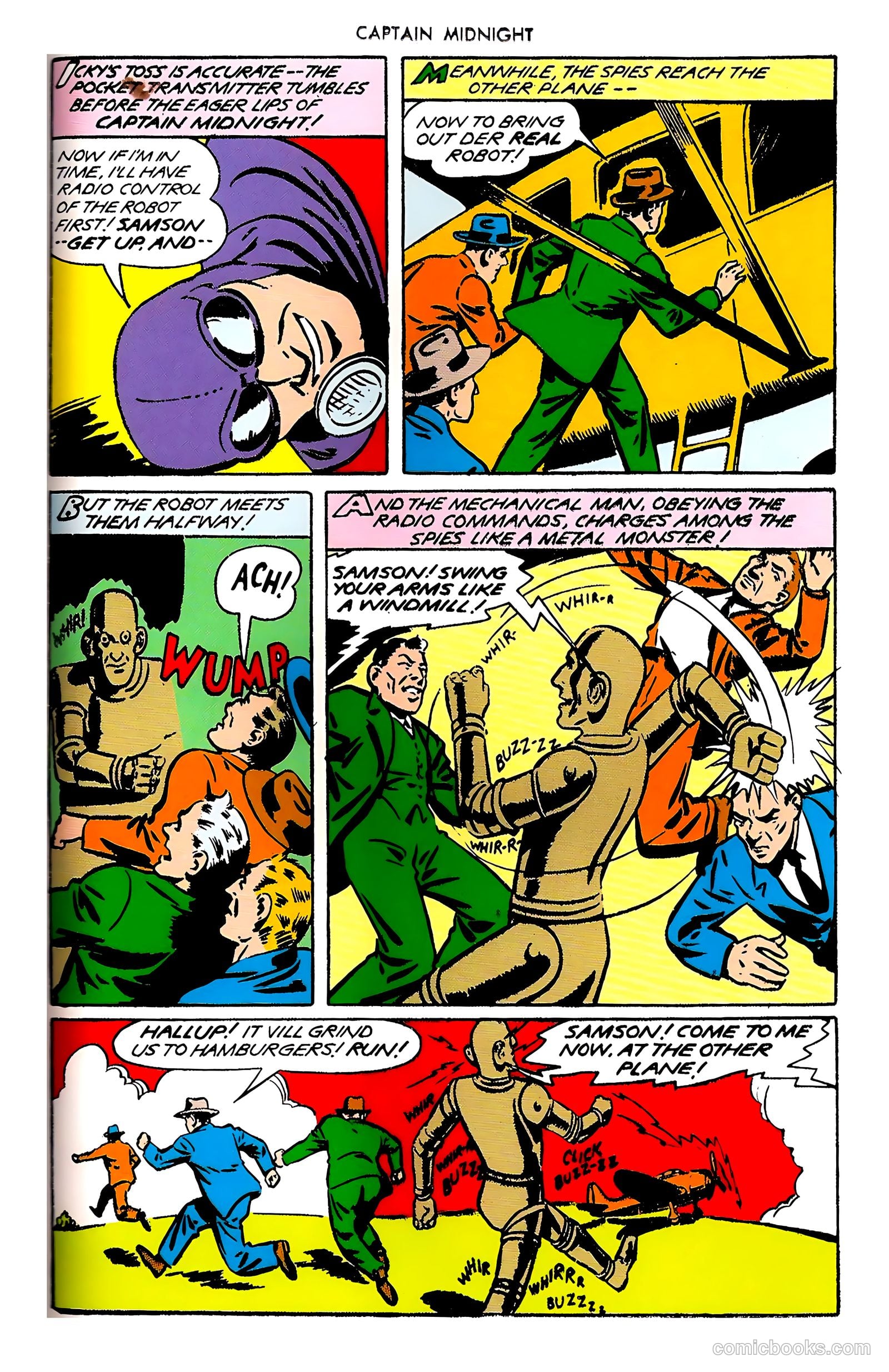 Captain Midnight #9 — page 65 of 68