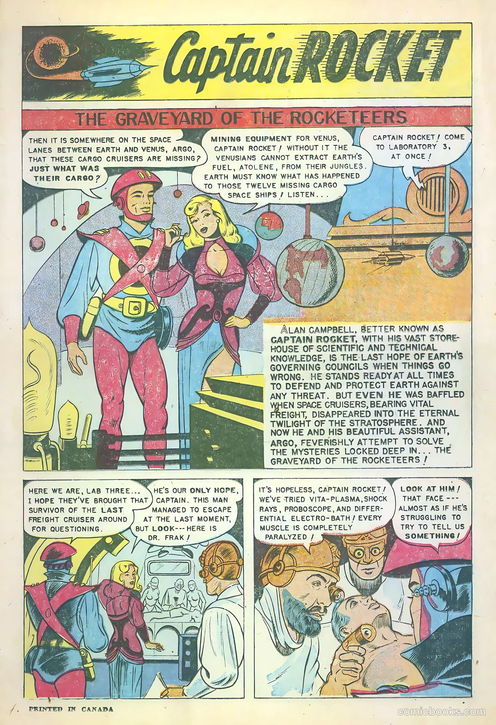 Captain Rocket #1 — page 3 of 36