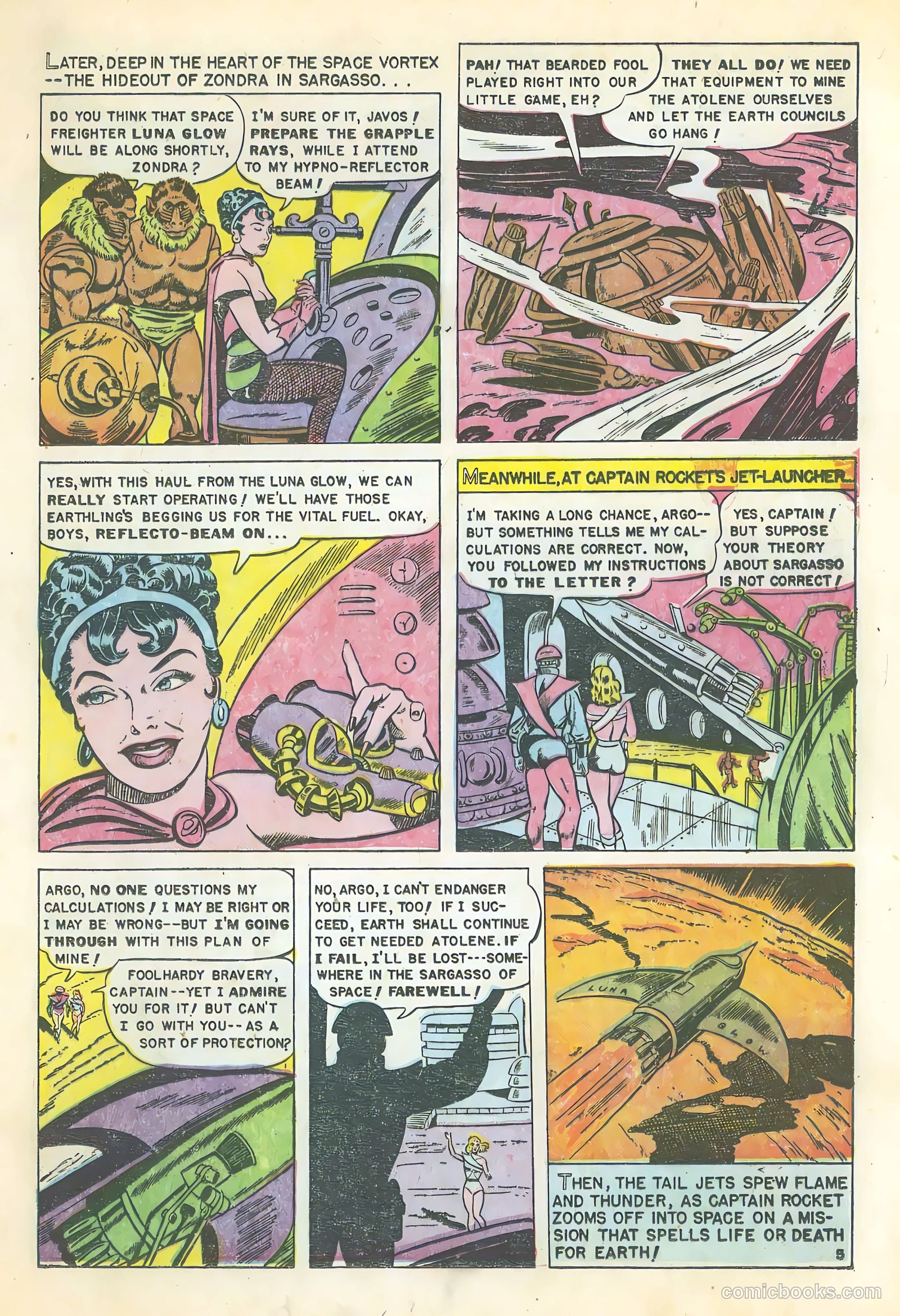 Captain Rocket #1 — page 7 of 36