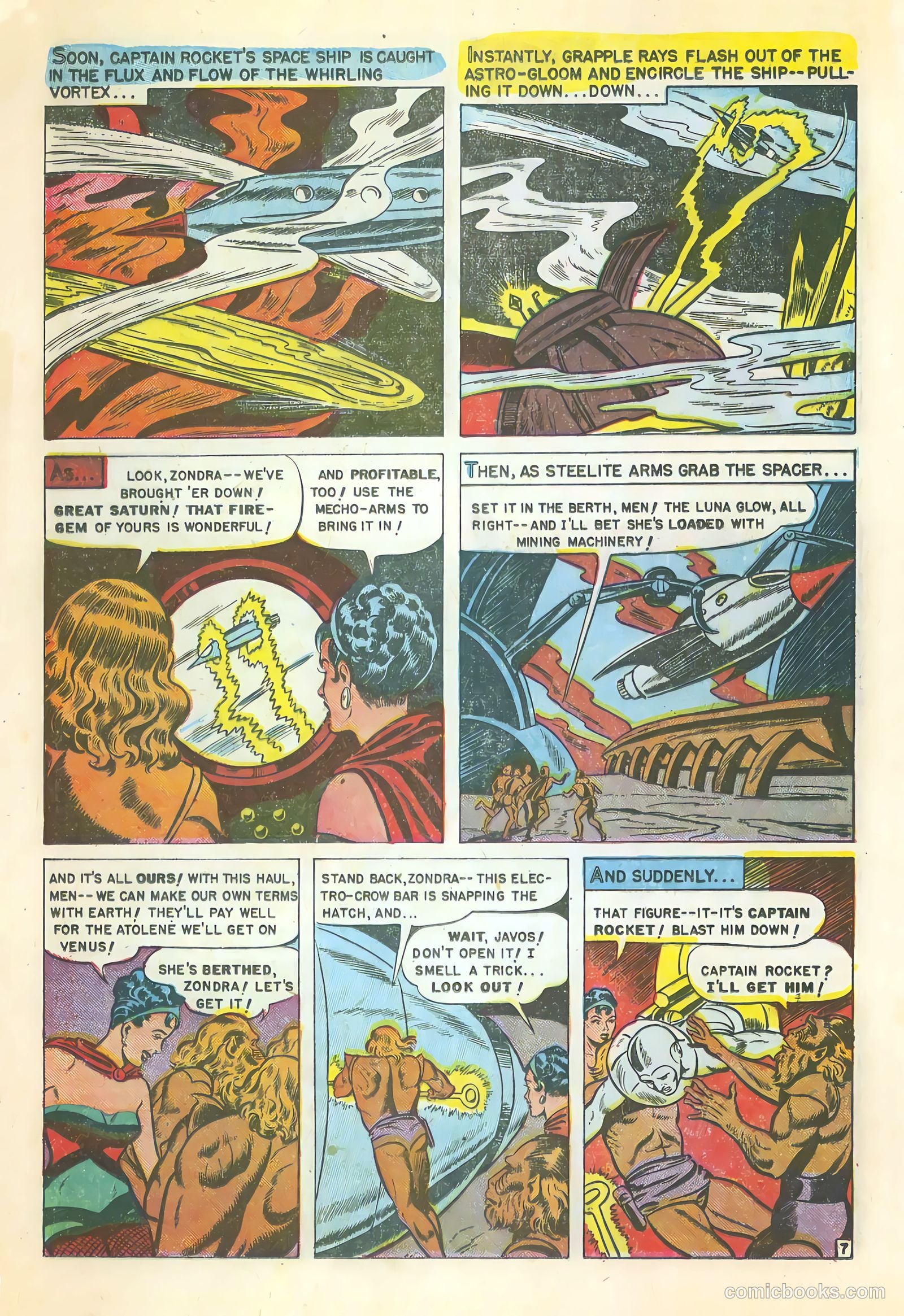 Captain Rocket #1 — page 9 of 36