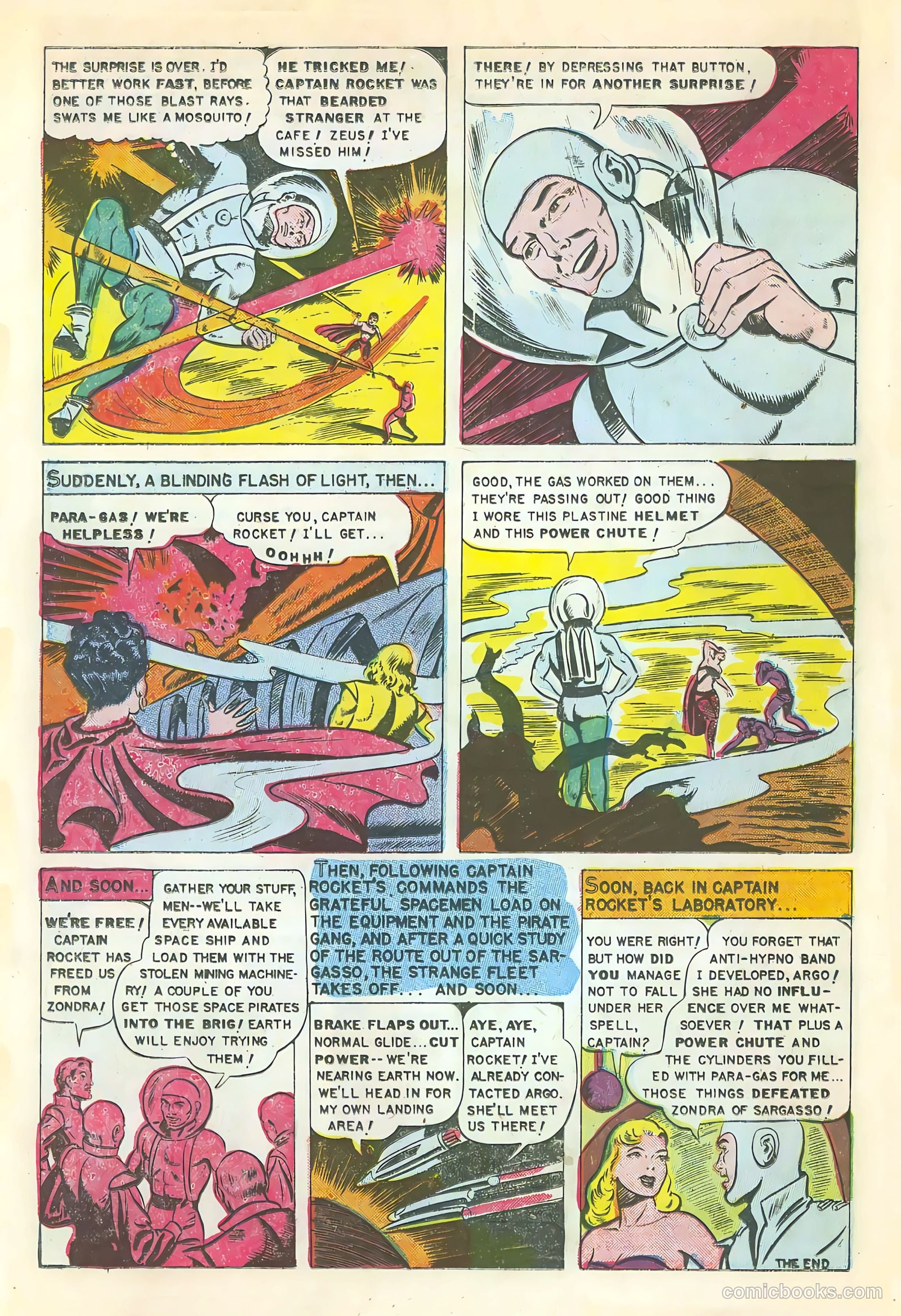 Captain Rocket #1 — page 10 of 36