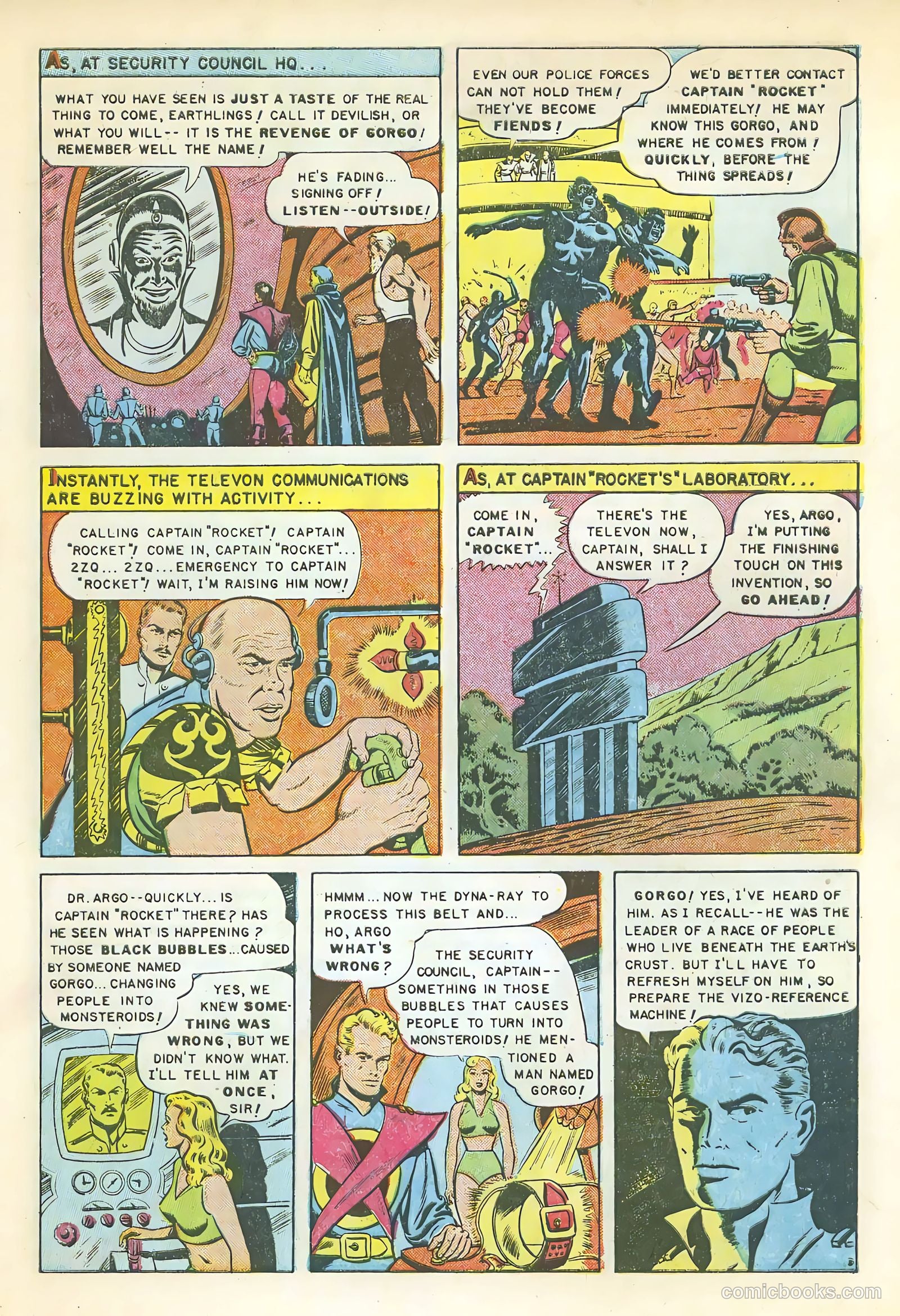 Captain Rocket #1 — page 13 of 36