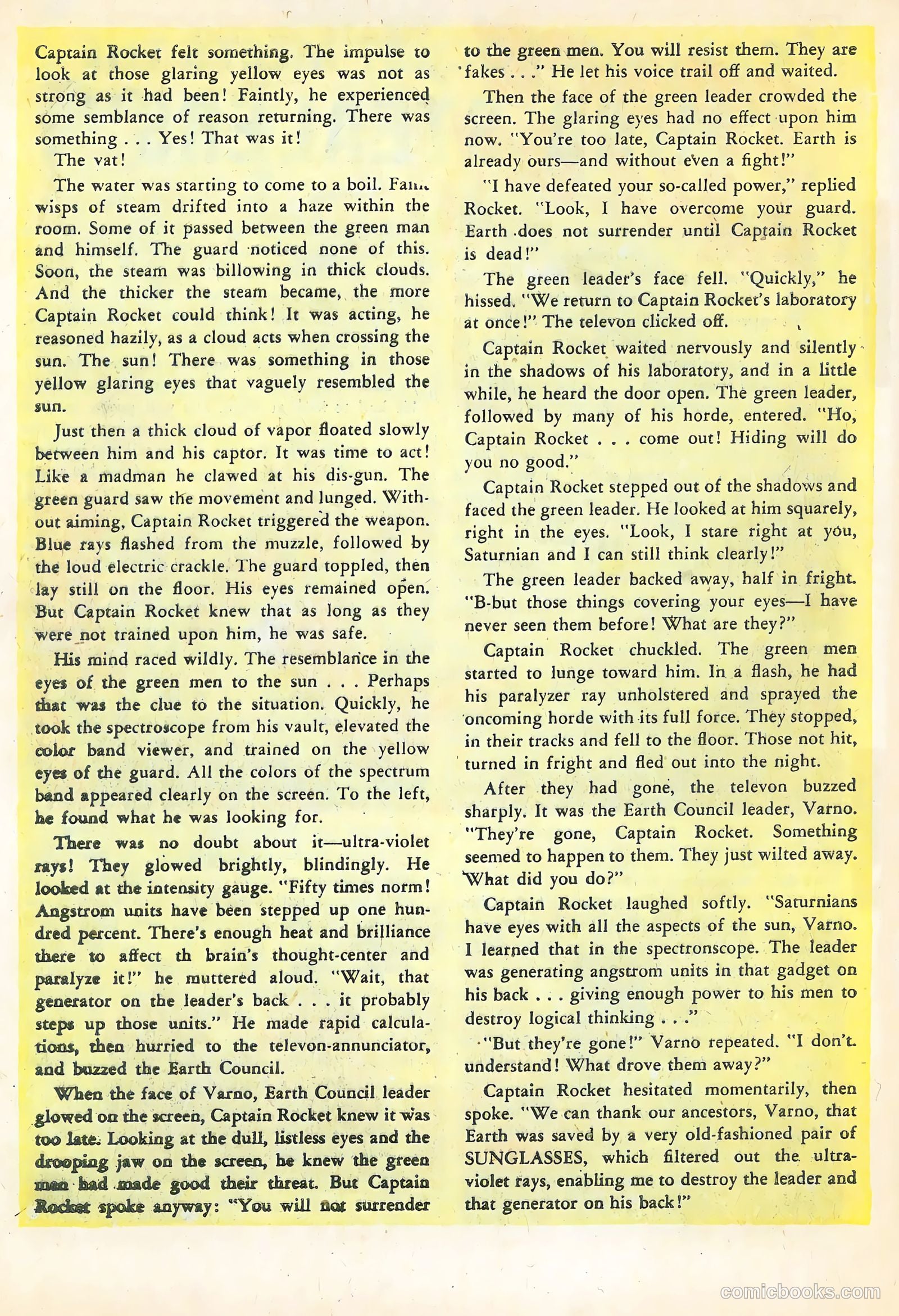 Captain Rocket #1 — page 20 of 36