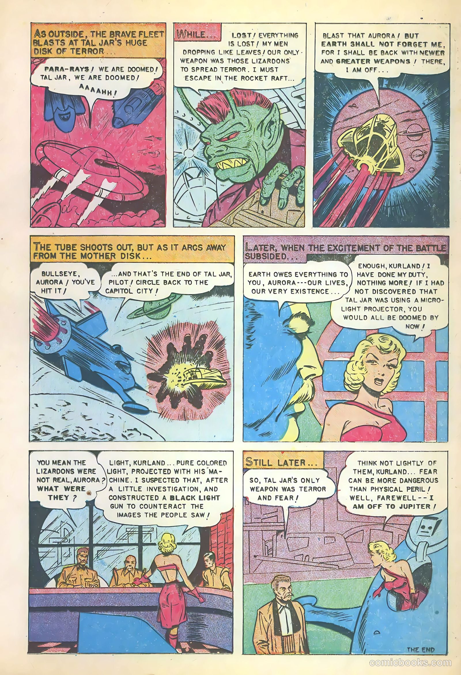 Captain Rocket #1 — page 34 of 36