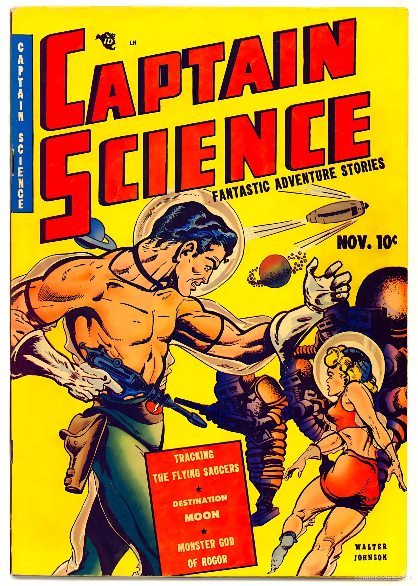 Captain Science #1 — page 1 of 36