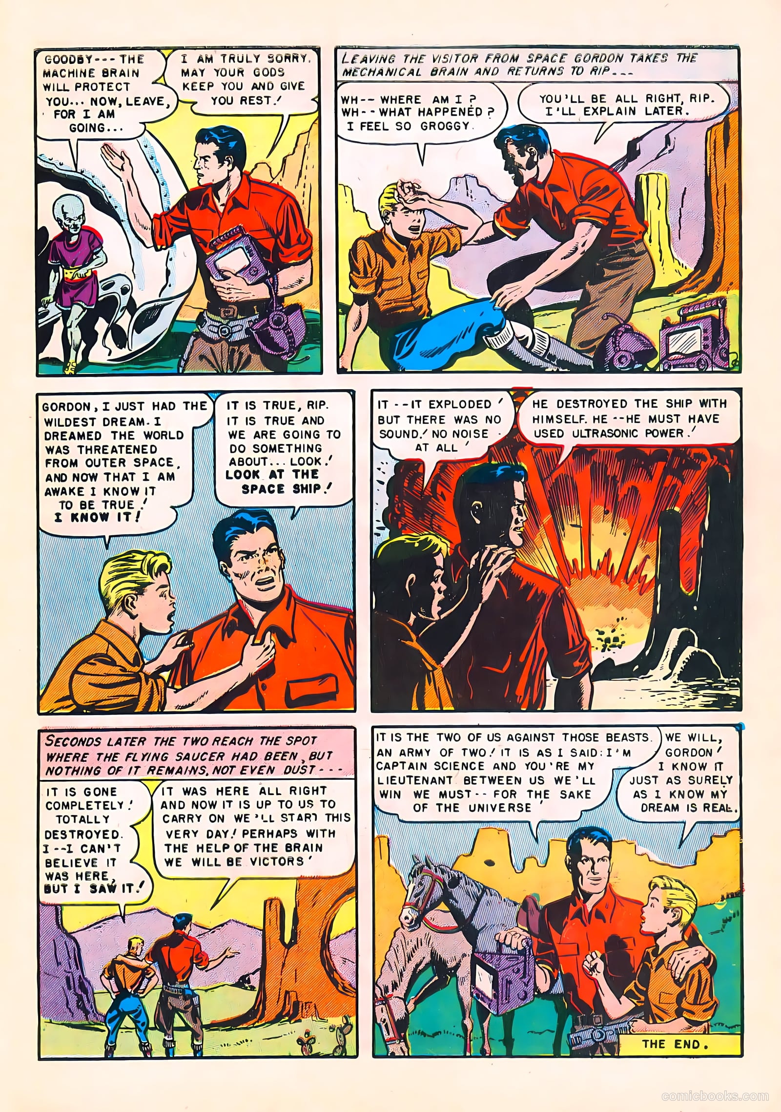 Captain Science #1 — page 9 of 36