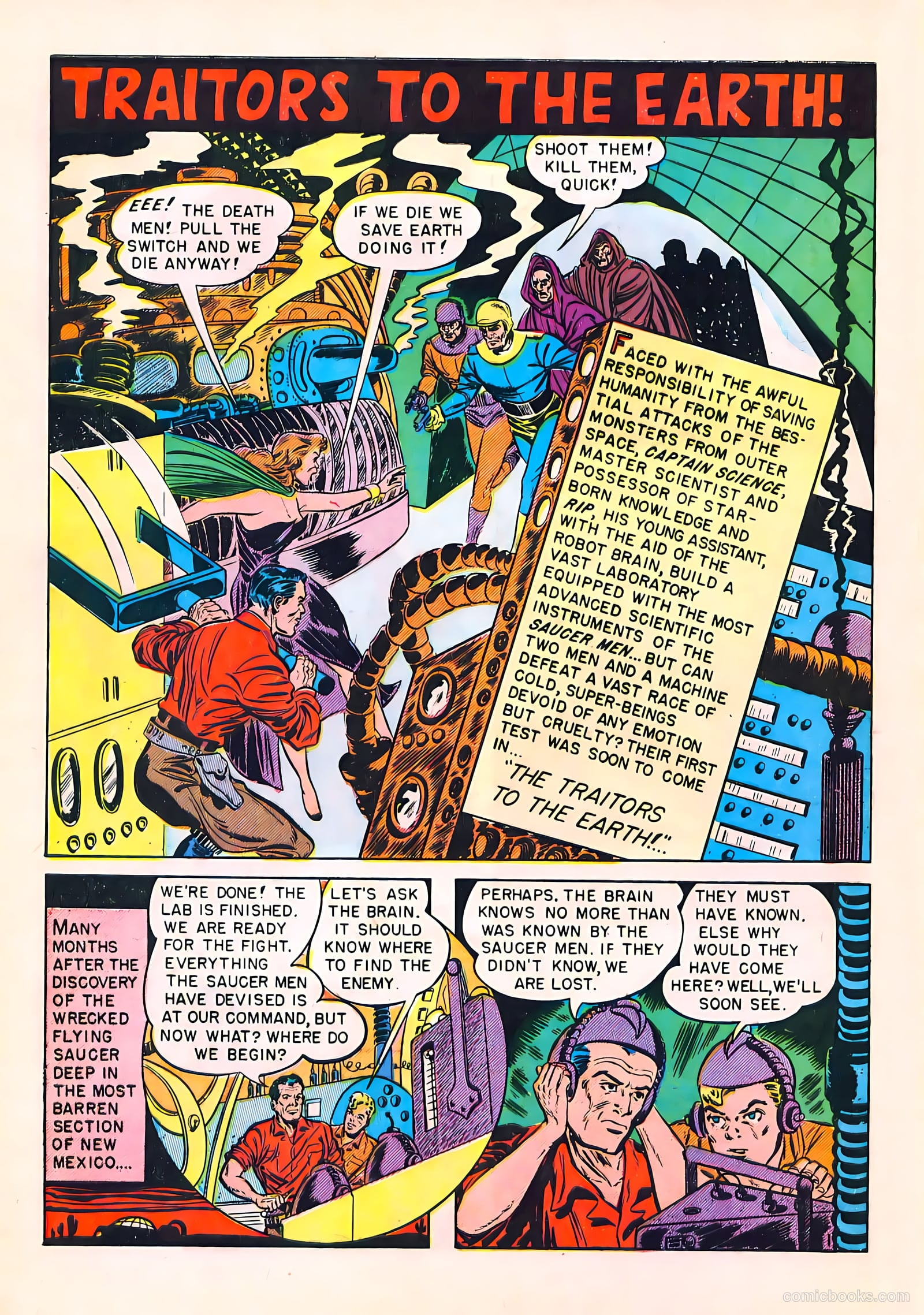 Captain Science #1 — page 10 of 36
