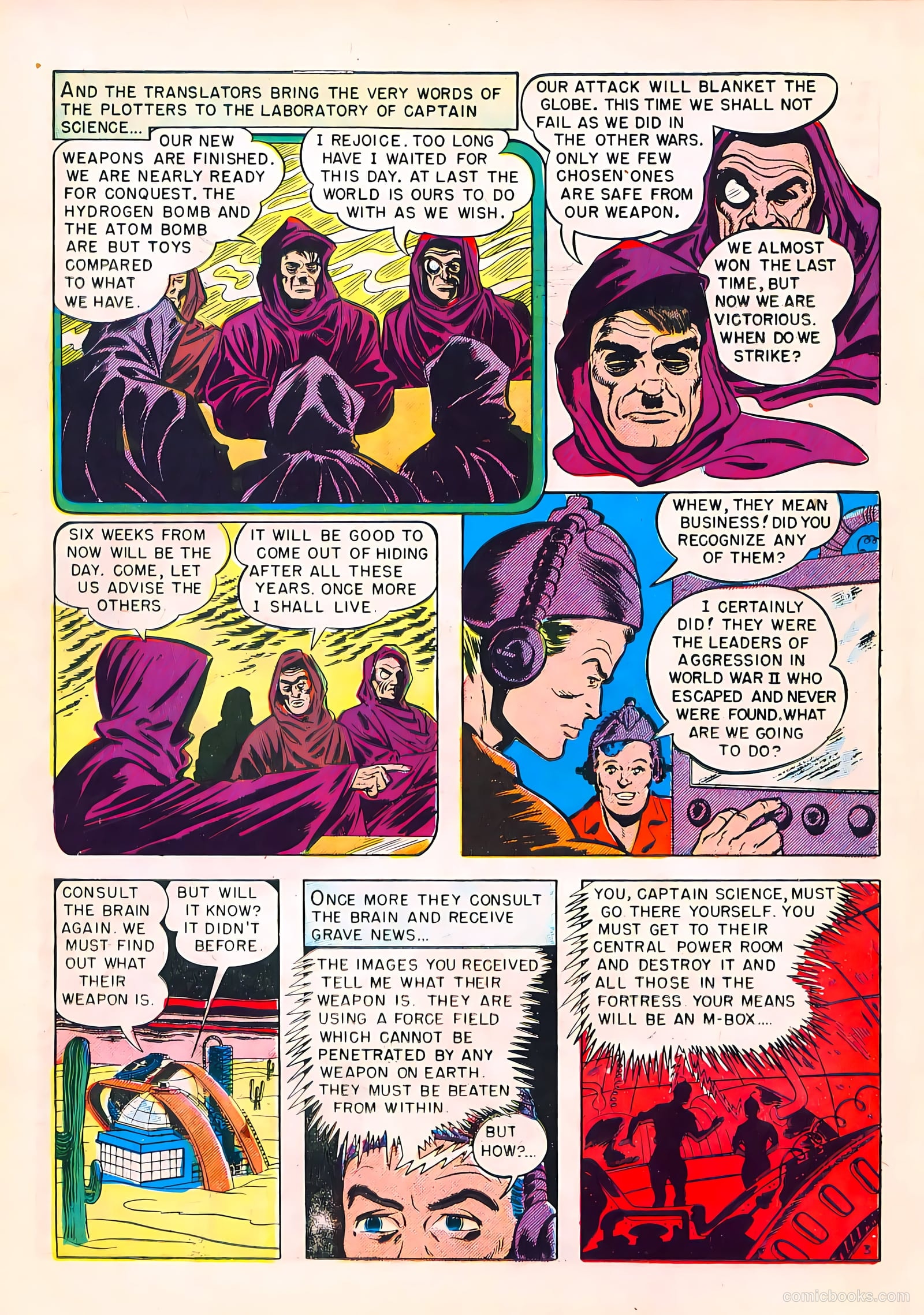 Captain Science #1 — page 12 of 36