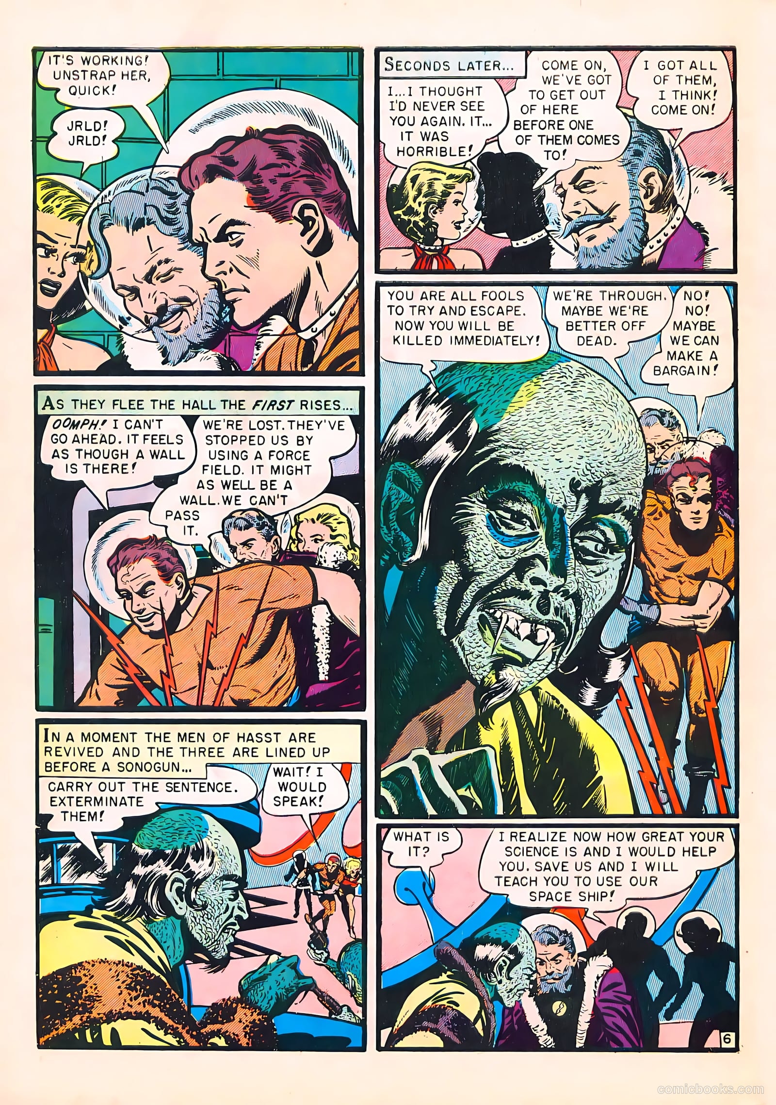 Captain Science #1 — page 32 of 36