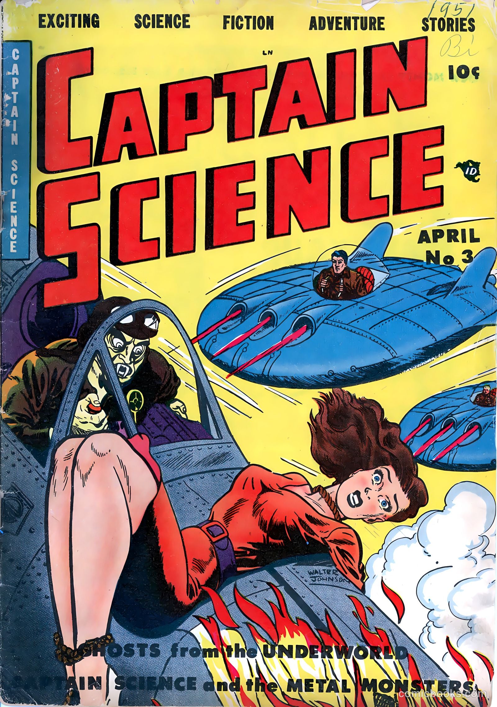 Captain Science #3 — page 1 of 36