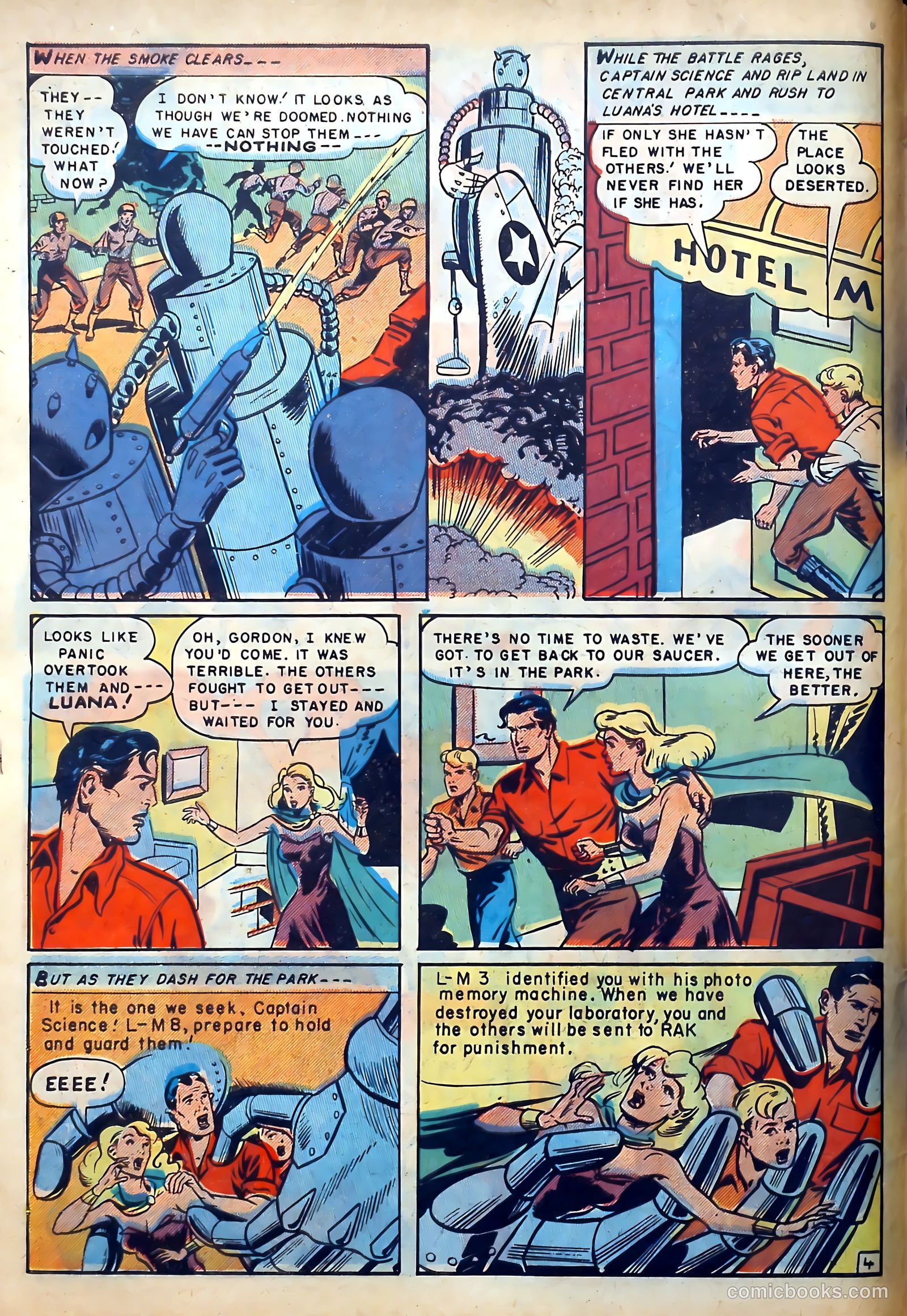 Captain Science #3 — page 6 of 36