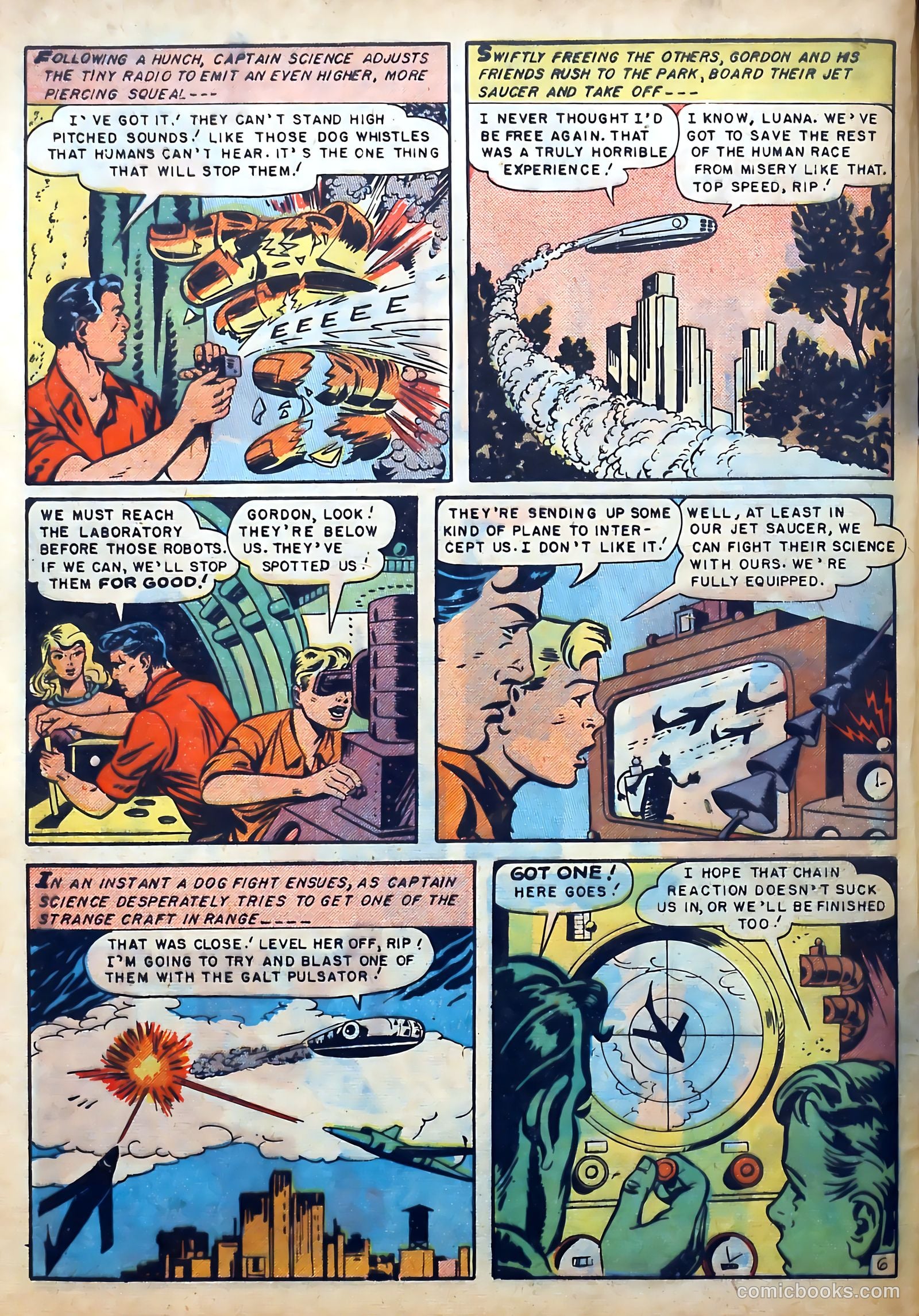 Captain Science #3 — page 8 of 36
