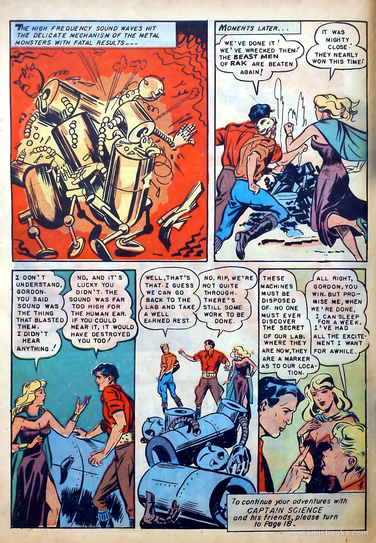 Captain Science #3 — page 10 of 36