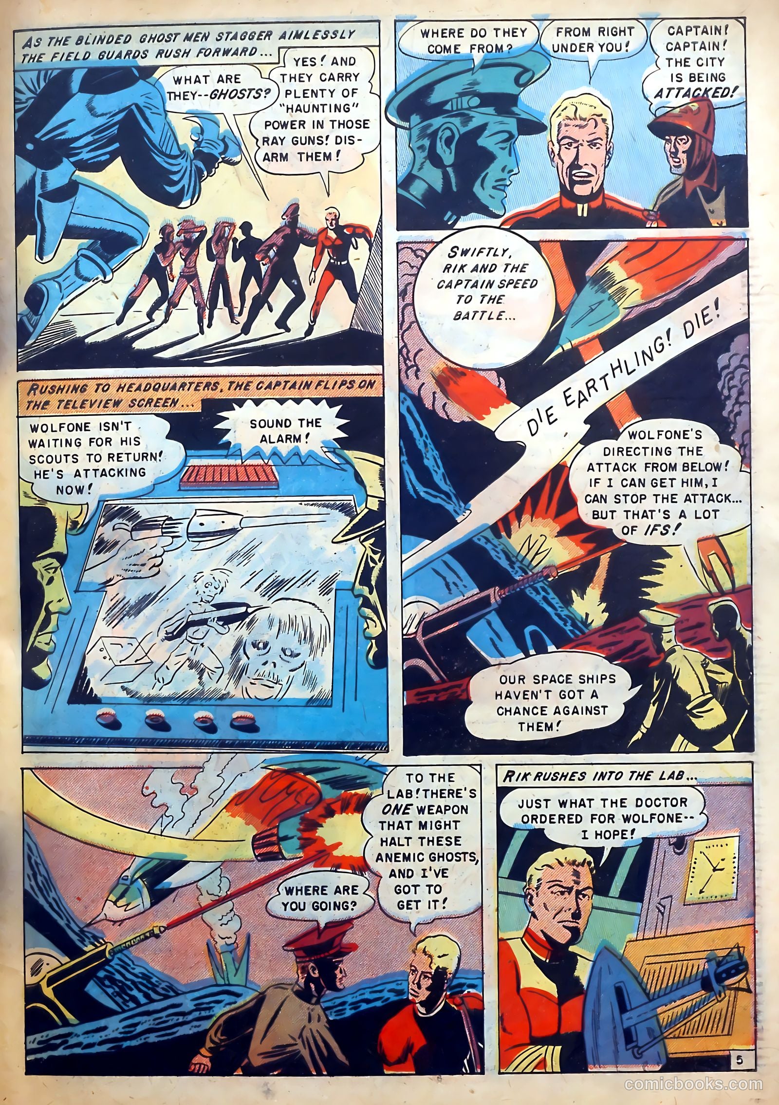Captain Science #3 — page 31 of 36