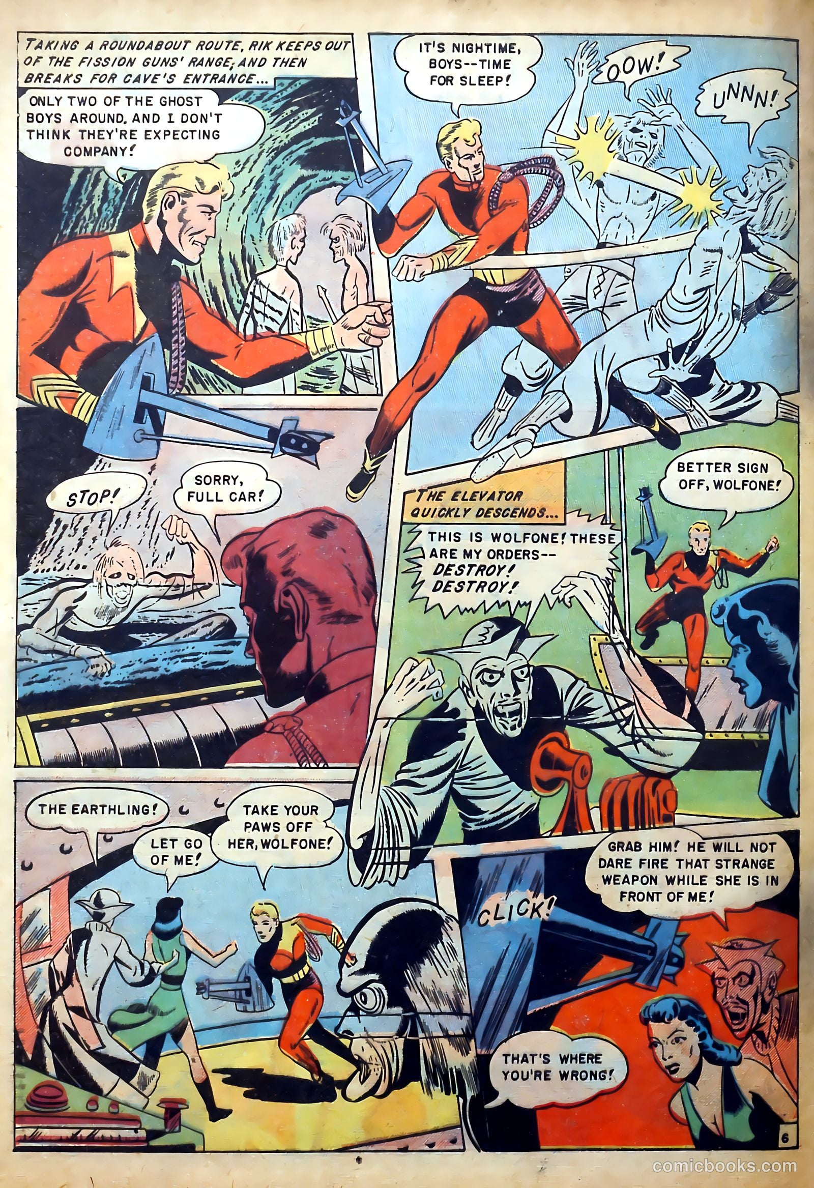 Captain Science #3 — page 32 of 36