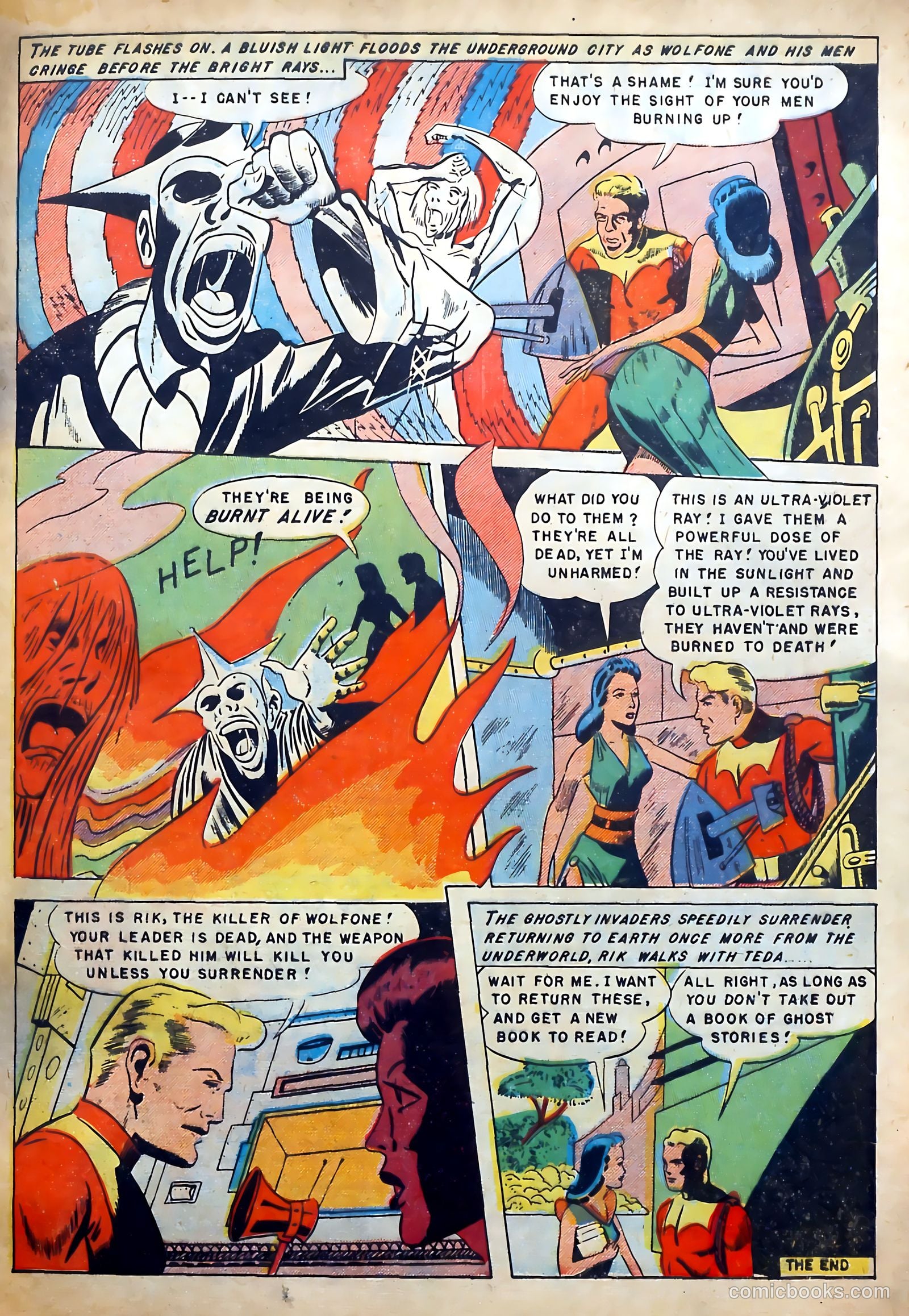 Captain Science #3 — page 33 of 36