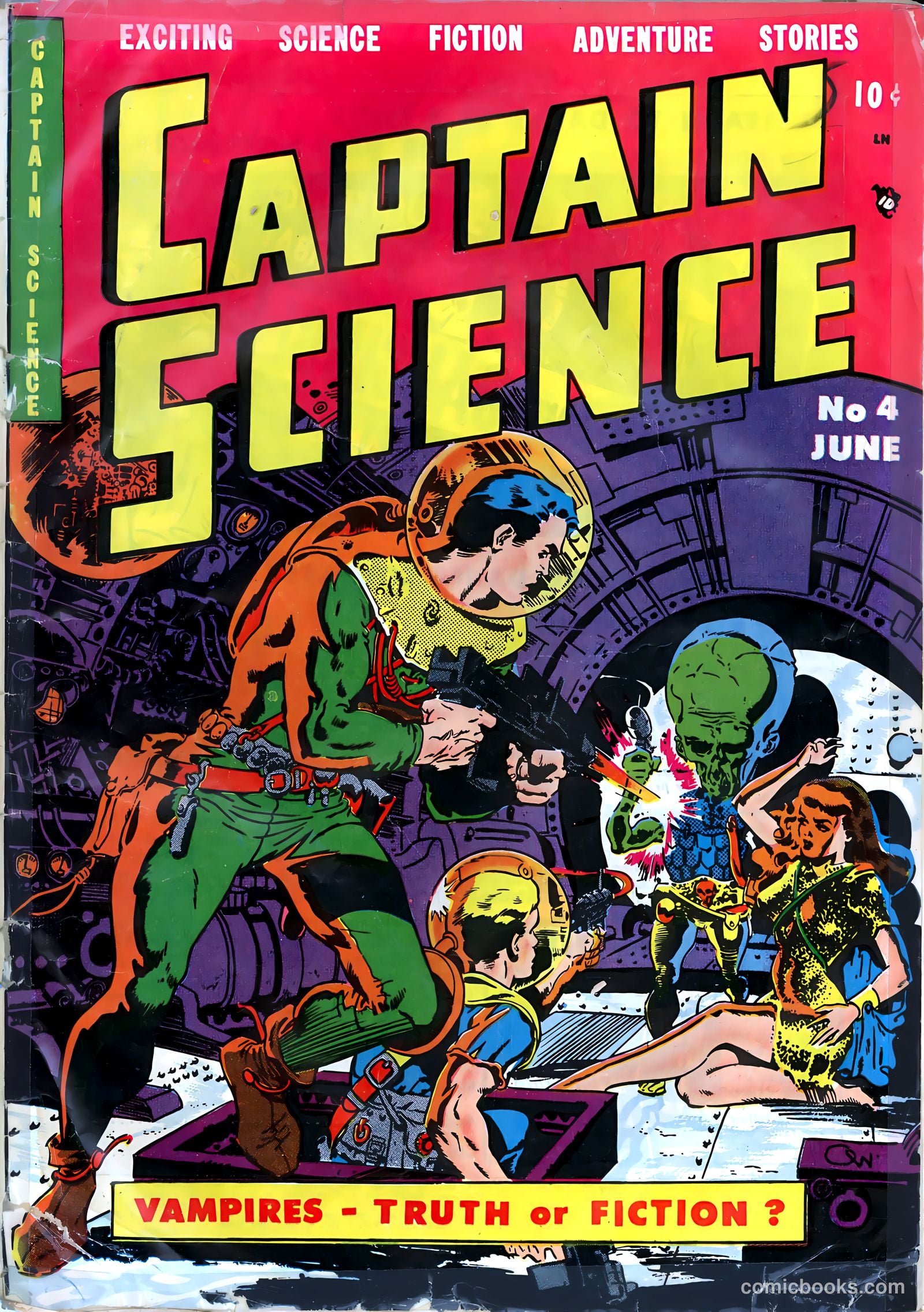 Captain Science #4 — page 1 of 36