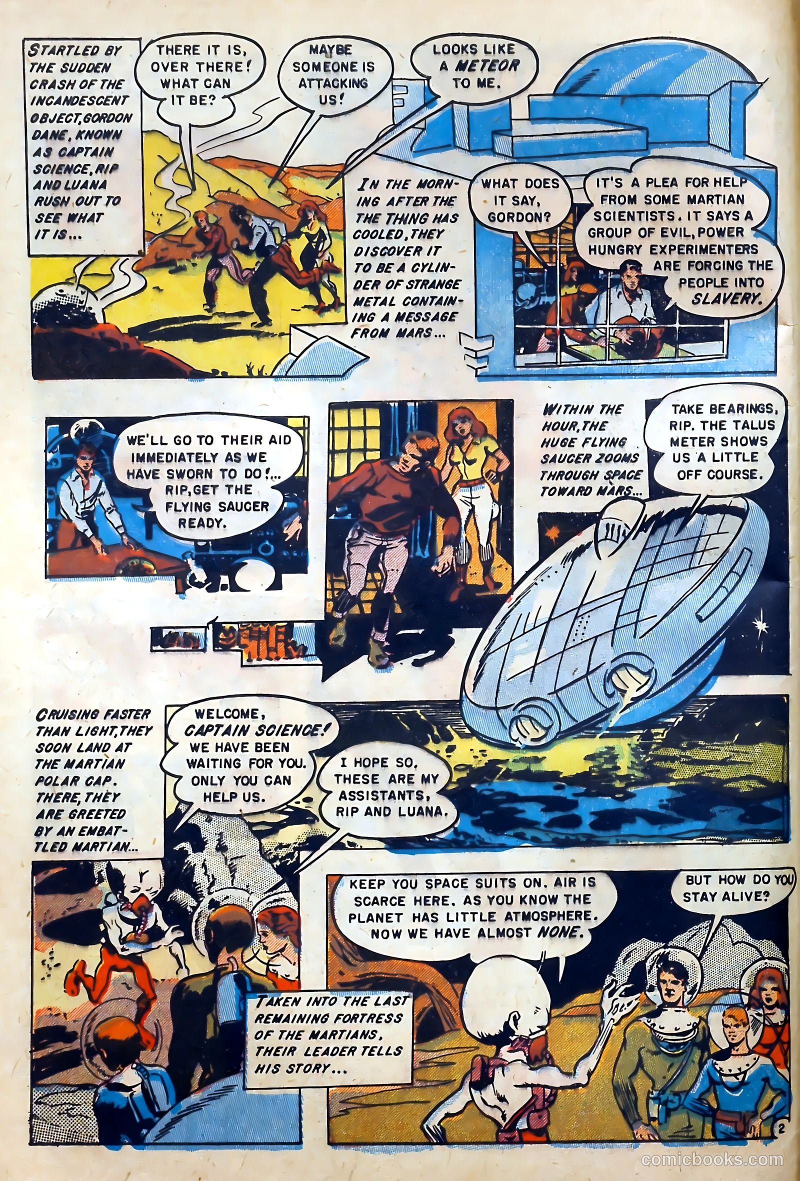 Captain Science #4 — page 4 of 36