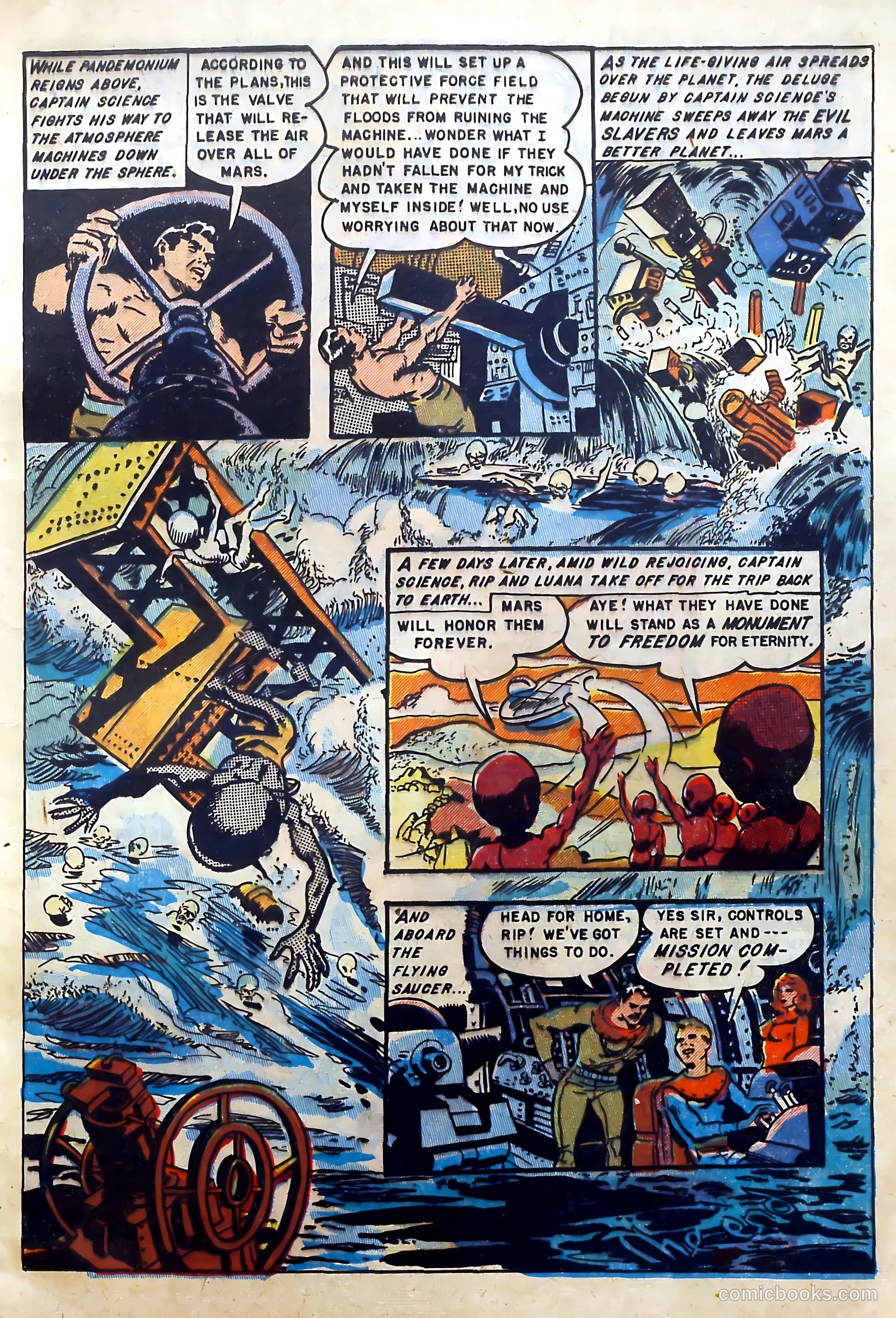 Captain Science #4 — page 9 of 36