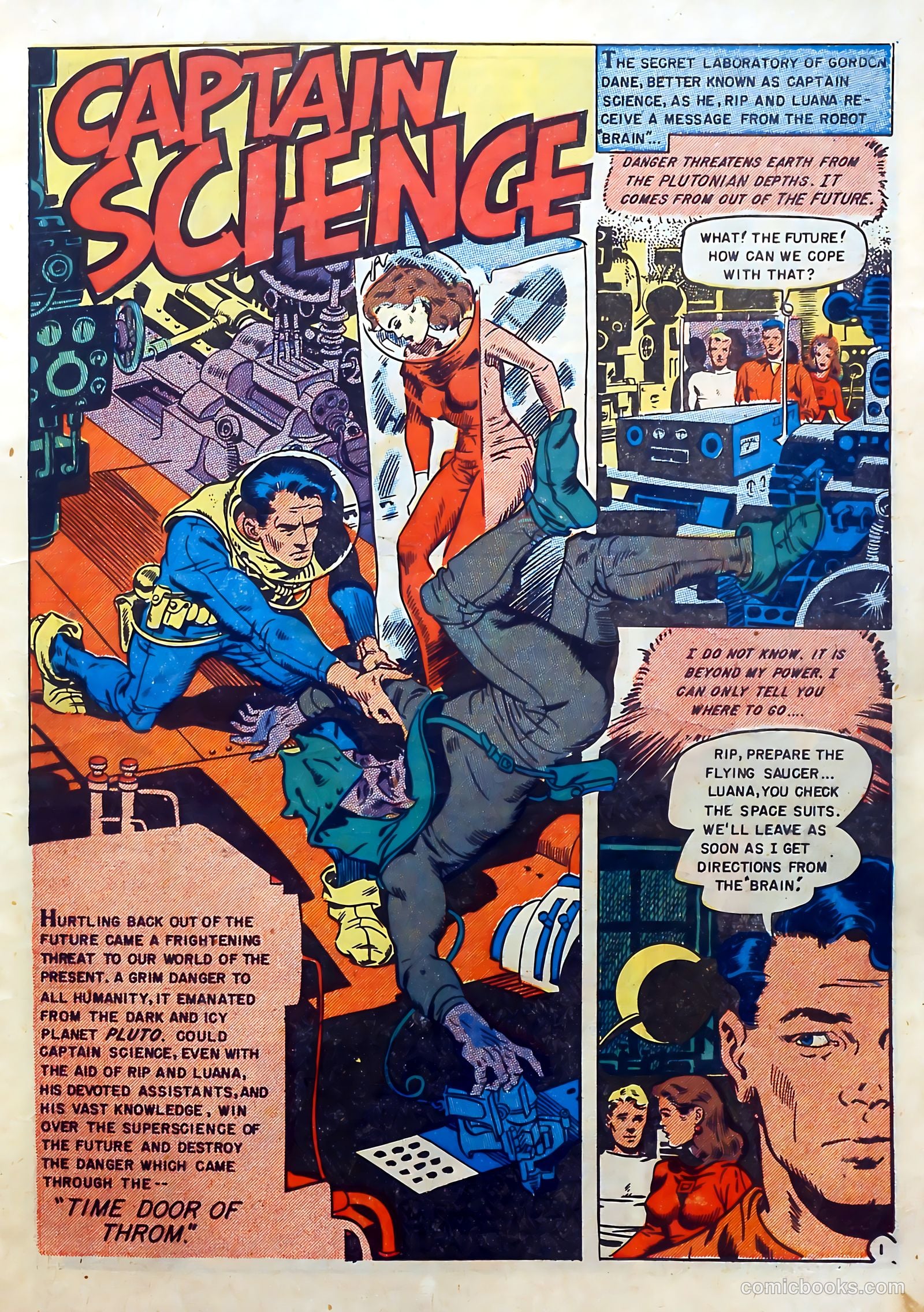 Captain Science #5 — page 3 of 36