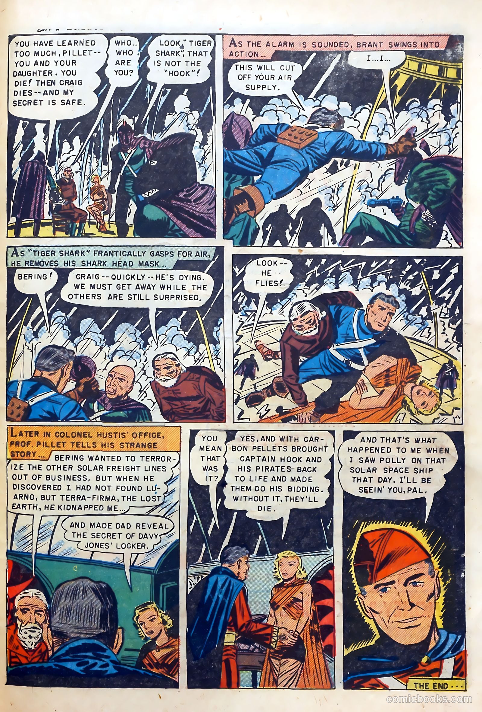 Captain Science #5 — page 33 of 36