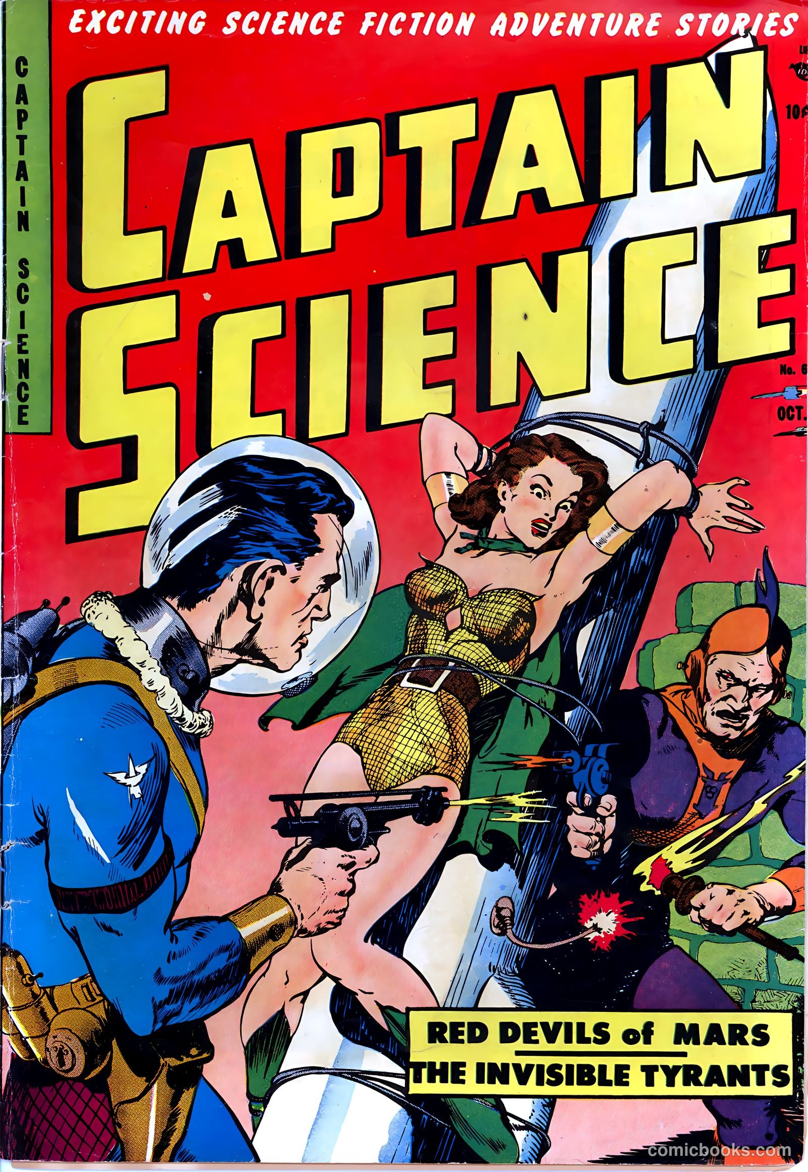 Captain Science #6 — page 1 of 36