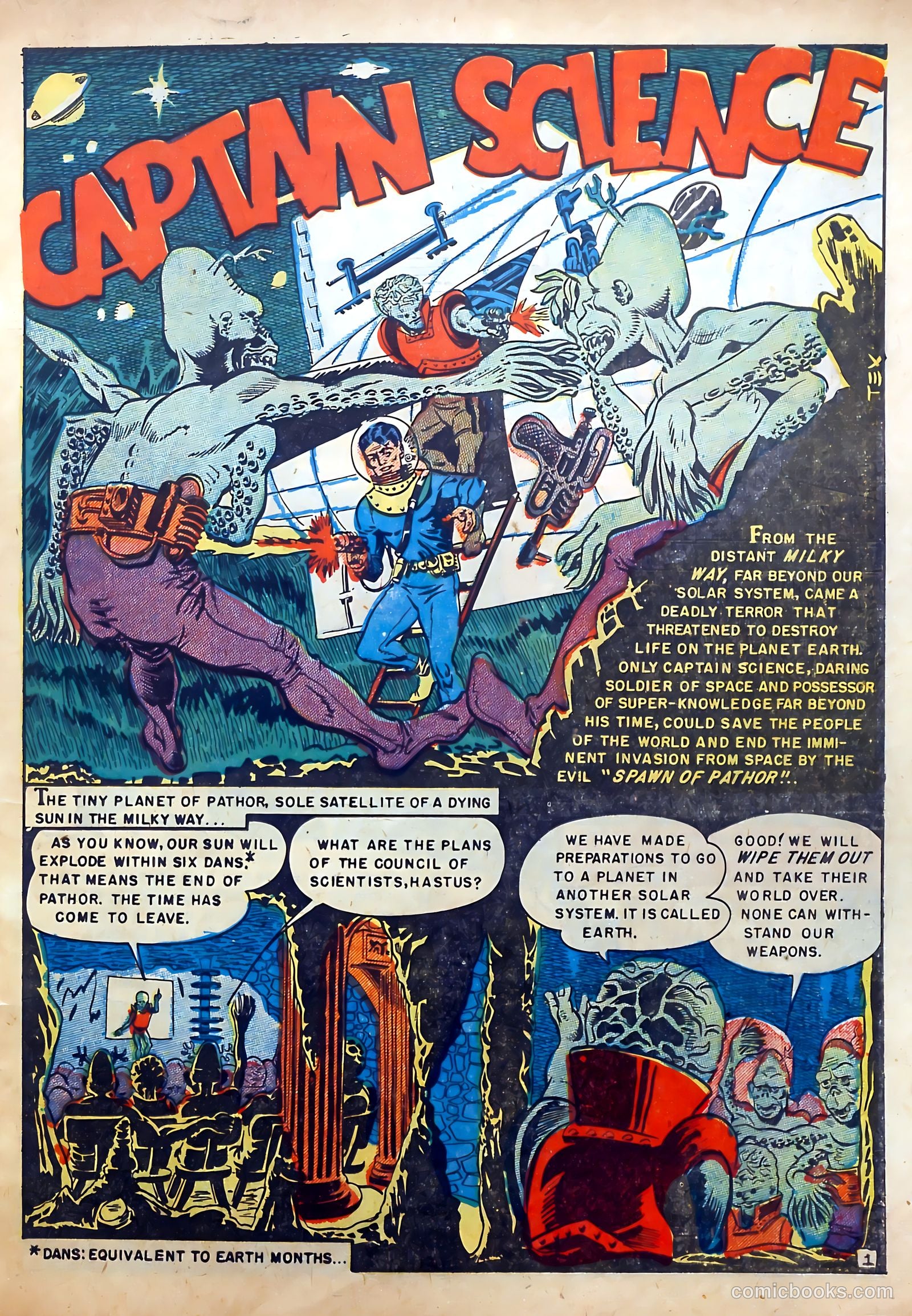 Captain Science #6 — page 3 of 36