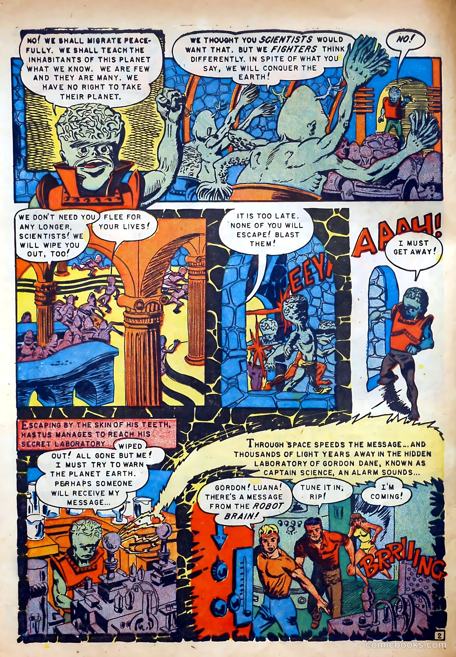 Captain Science #6 — page 4 of 36