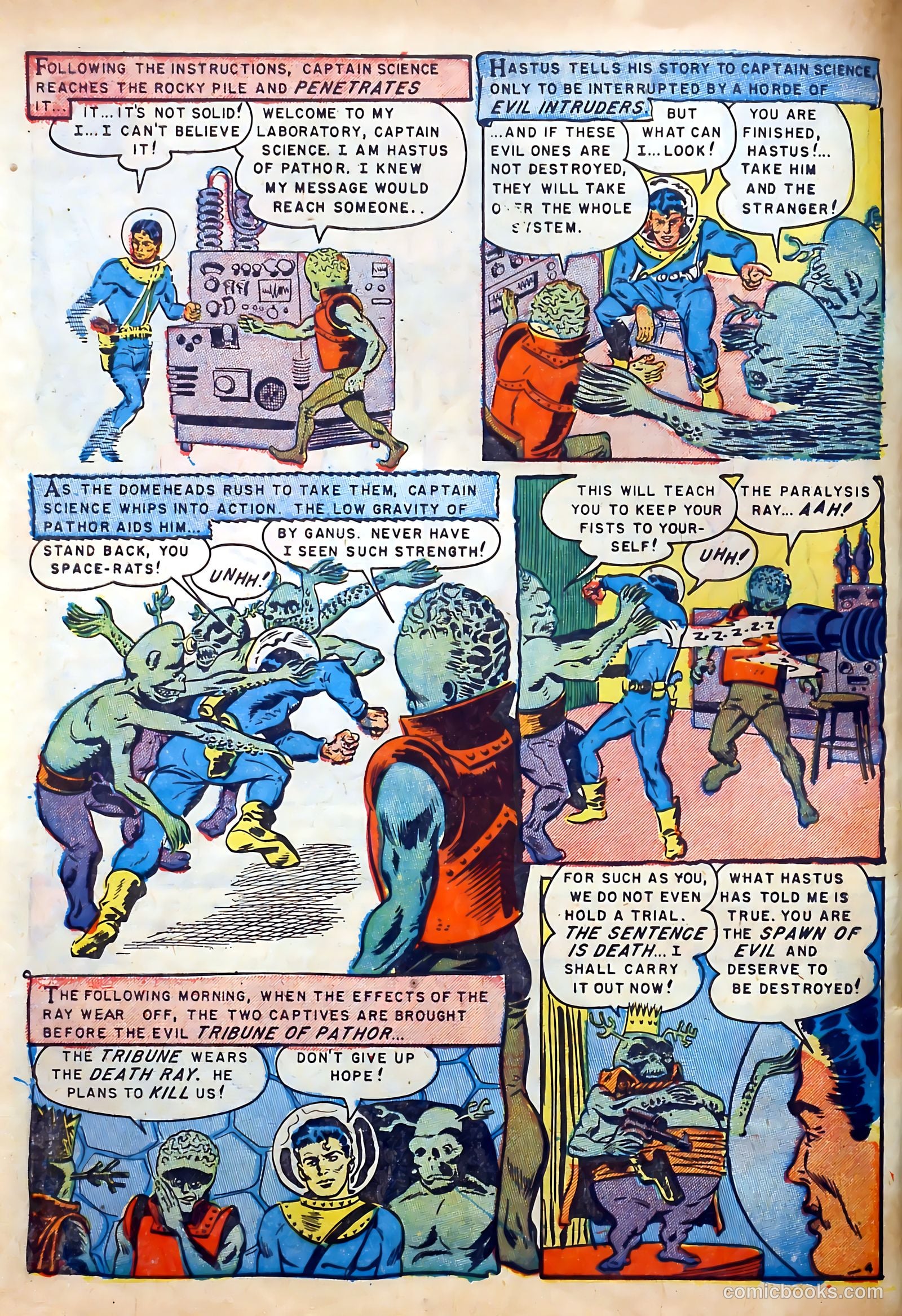 Captain Science #6 — page 6 of 36