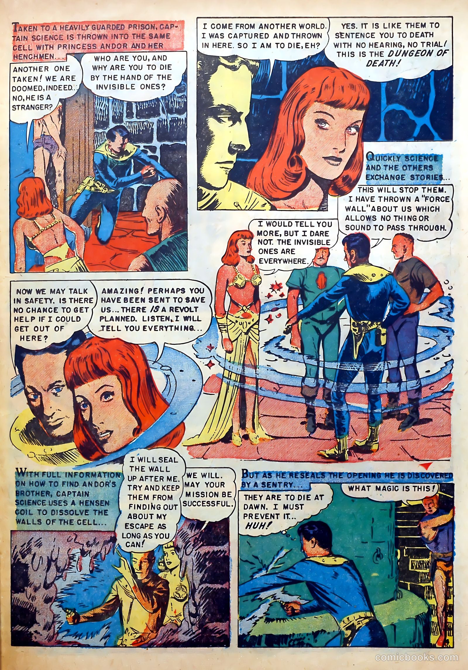 Captain Science #6 — page 23 of 36