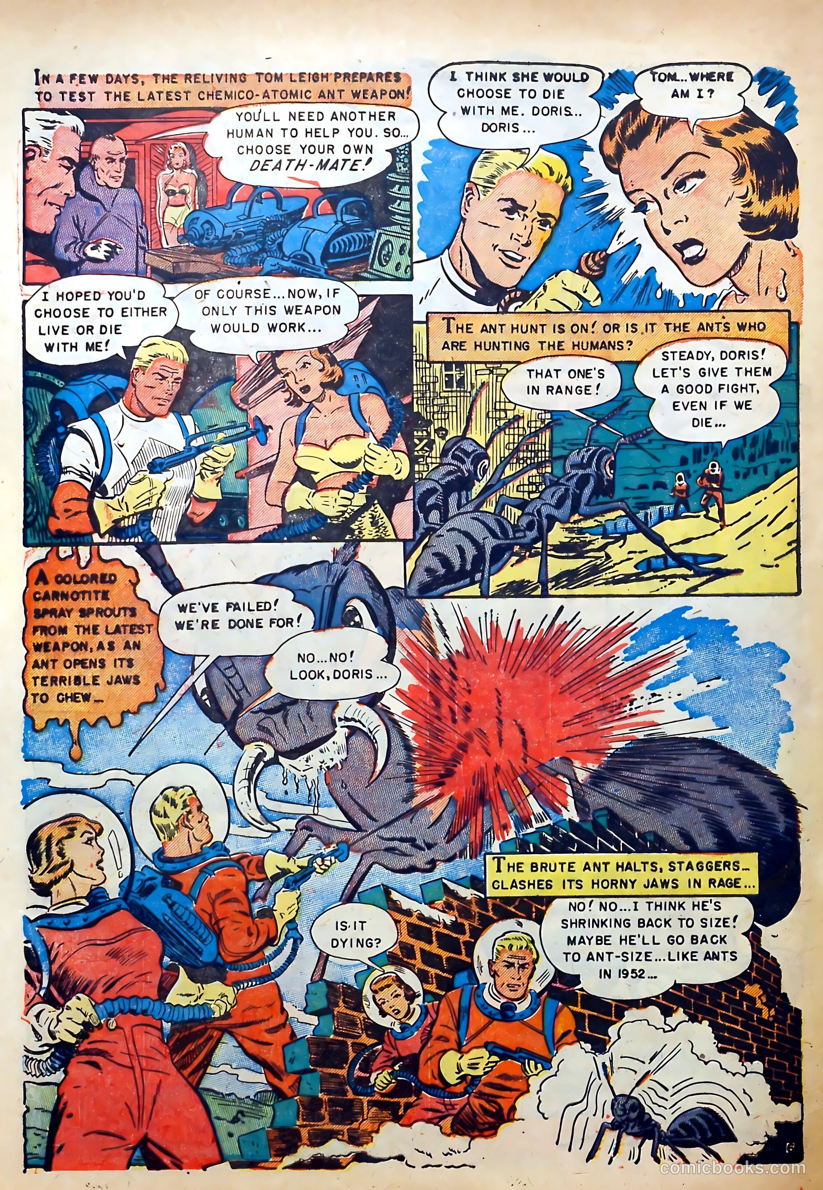 Captain Science #6 — page 32 of 36