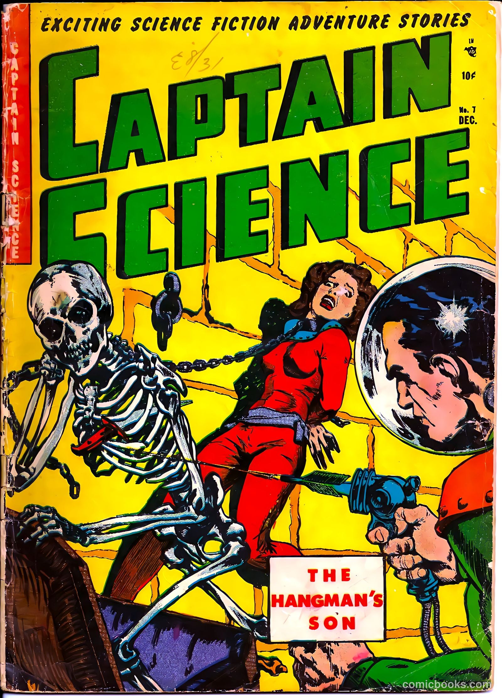 Captain Science #7 — page 1 of 36