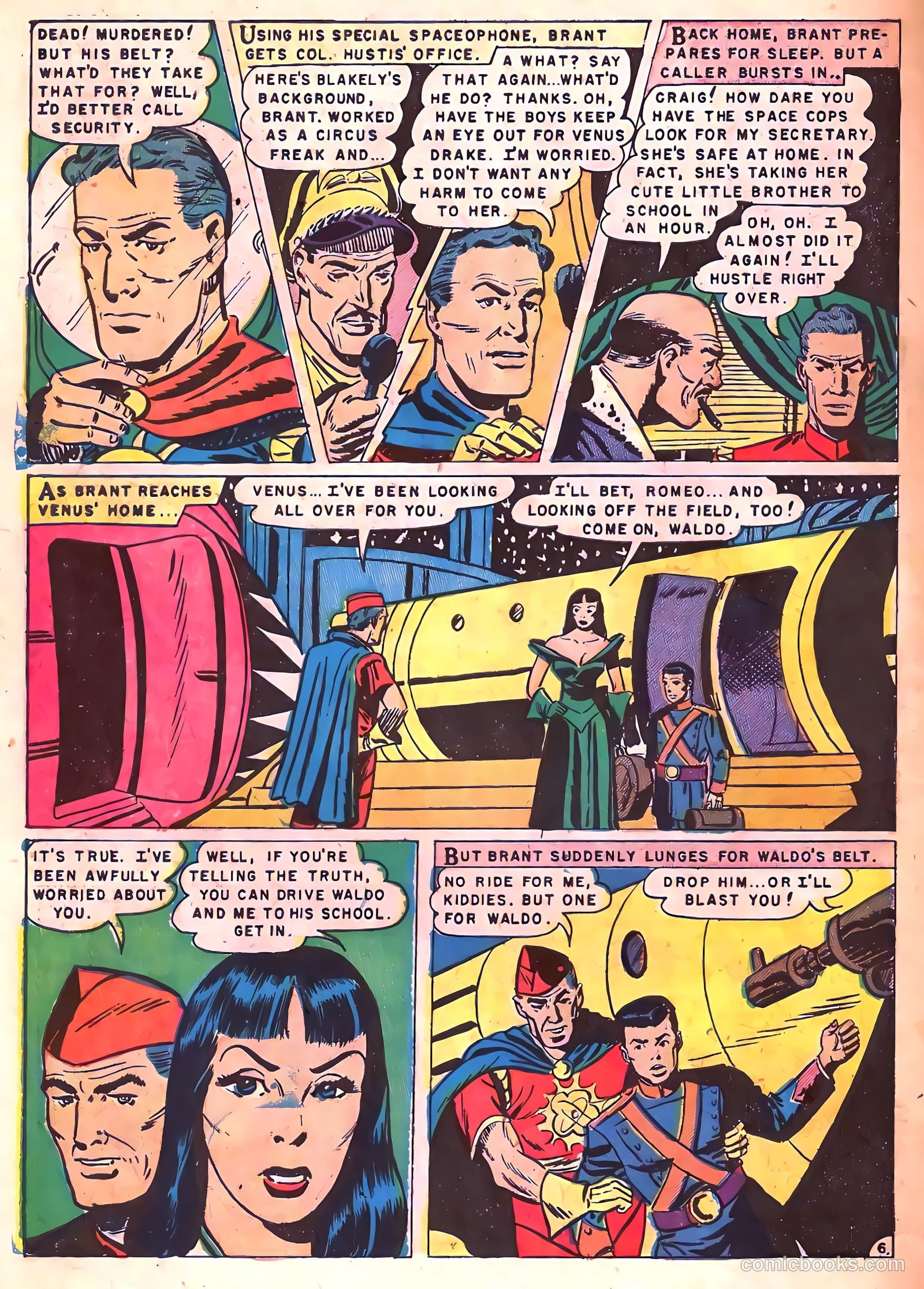 Captain Science #7 — page 32 of 36