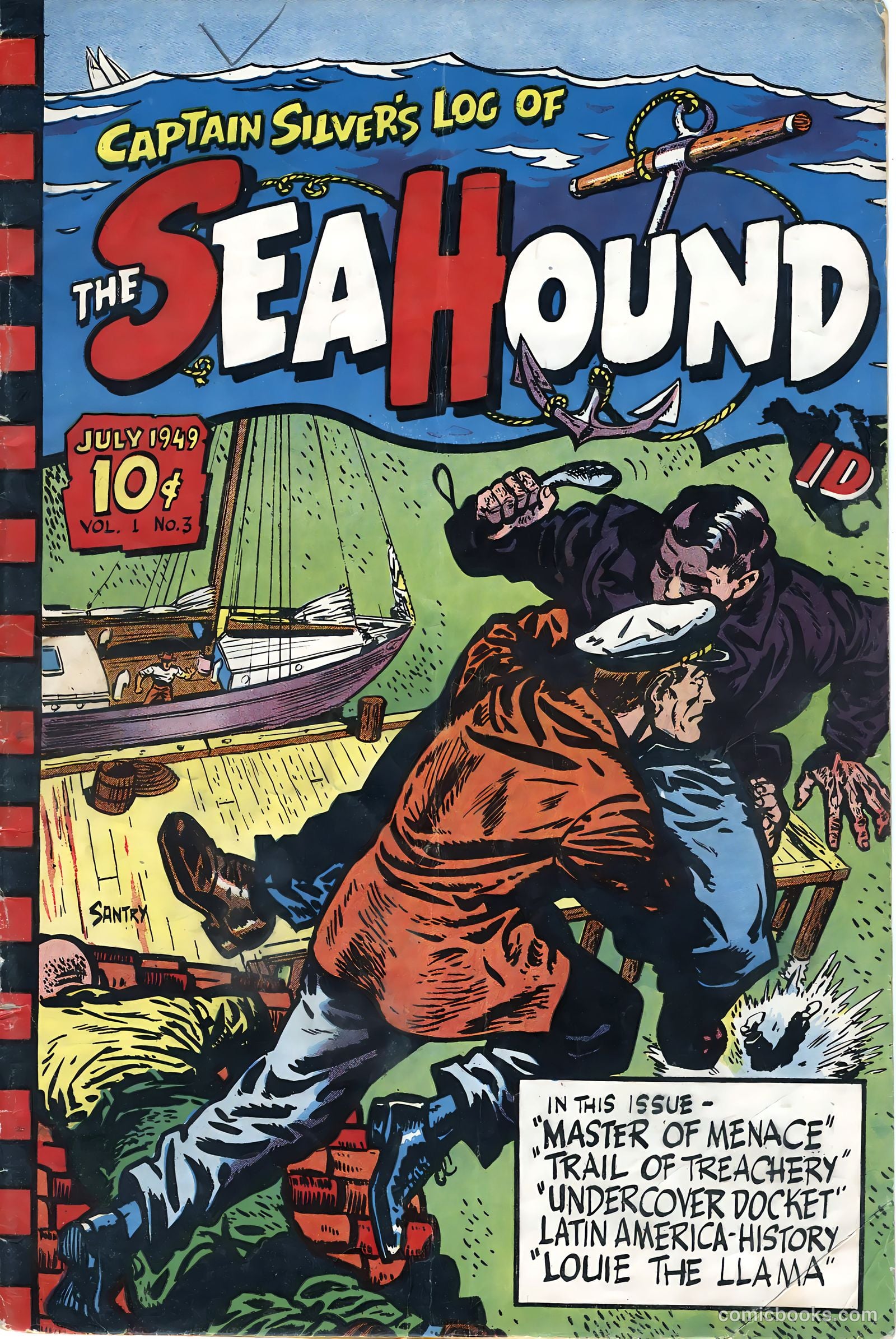 Captain Silver's Log of the Sea Hound #3 — page 1 of 35
