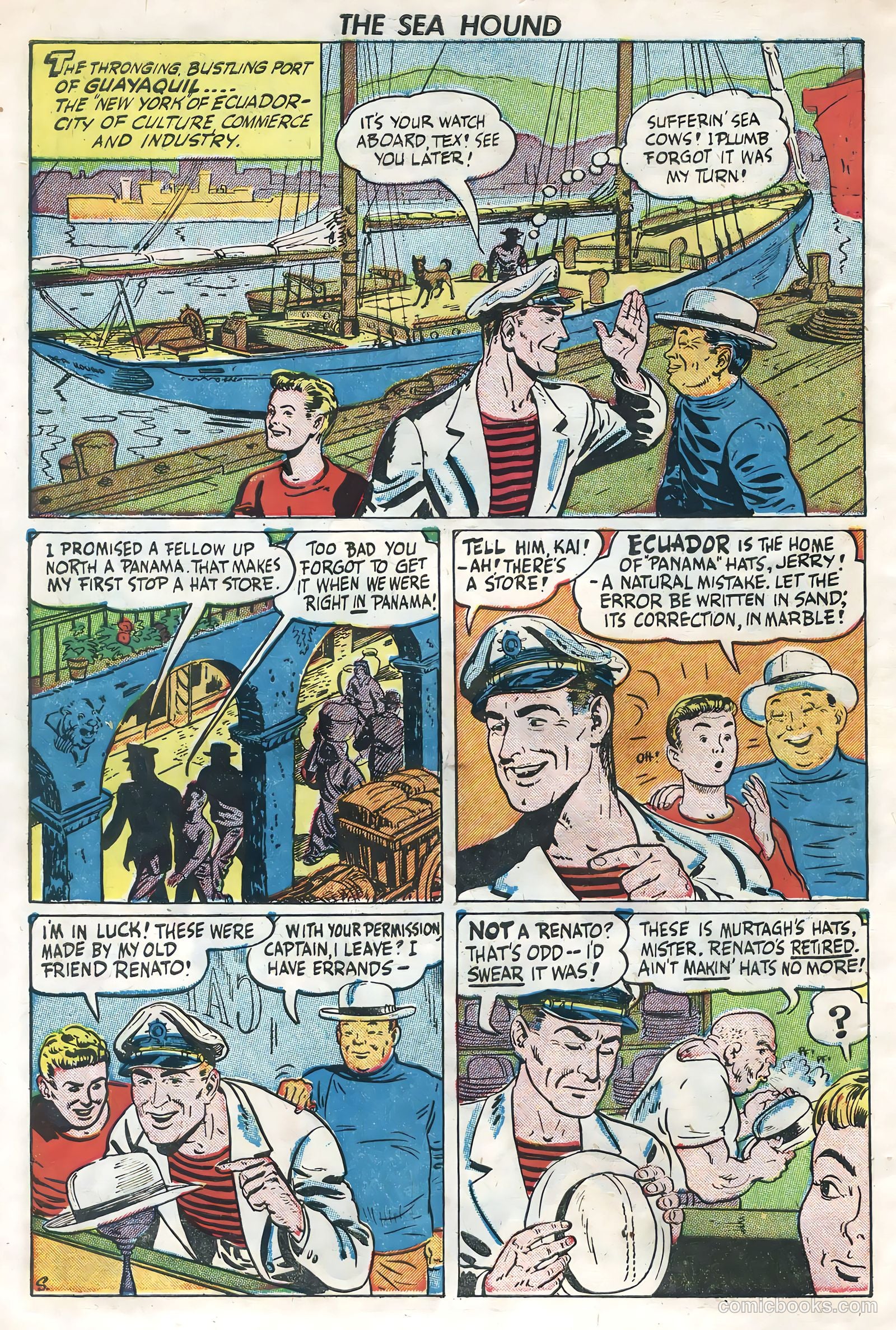 Captain Silver's Log of the Sea Hound #3 — page 6 of 35
