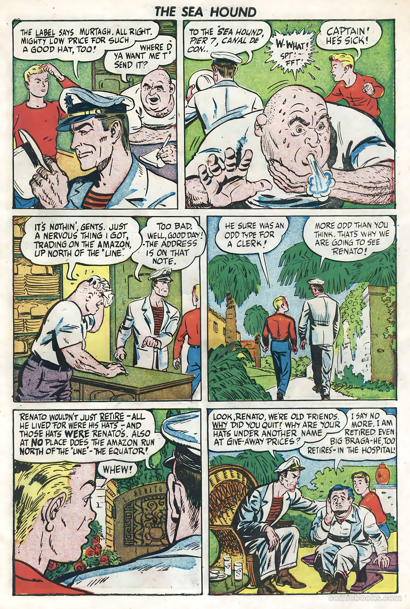 Captain Silver's Log of the Sea Hound #3 — page 7 of 35