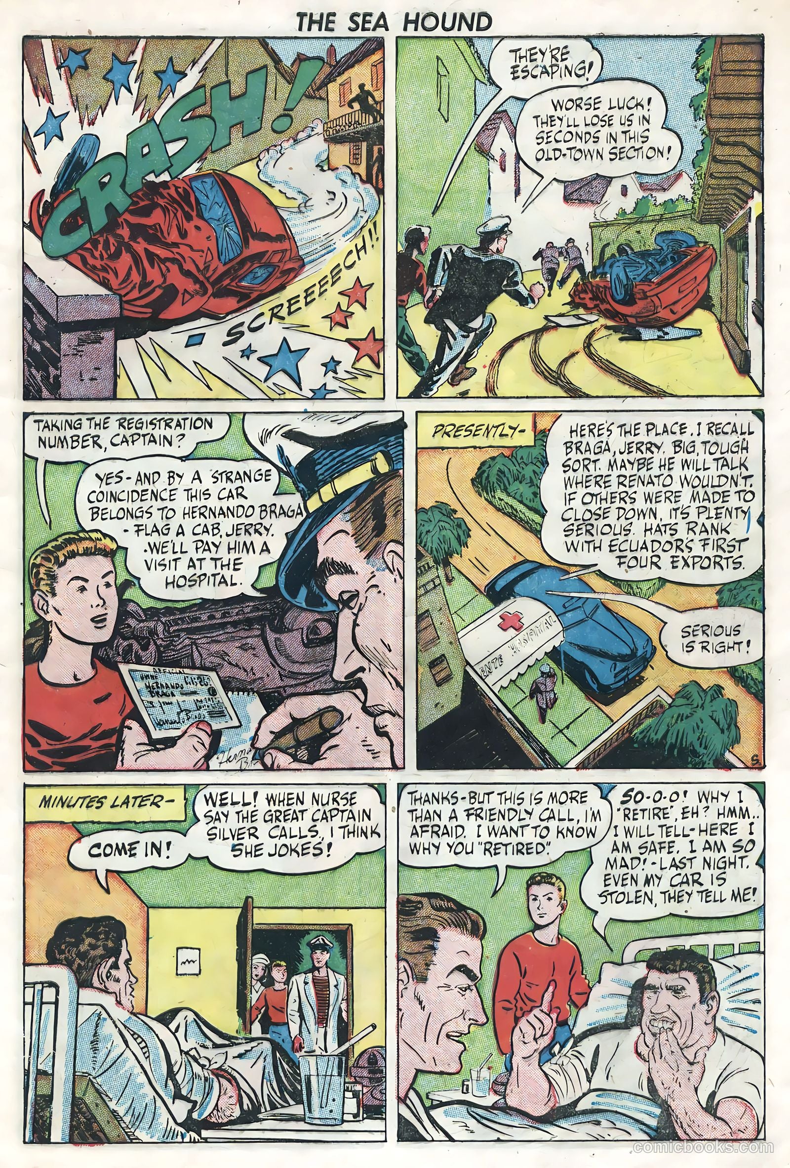 Captain Silver's Log of the Sea Hound #3 — page 9 of 35