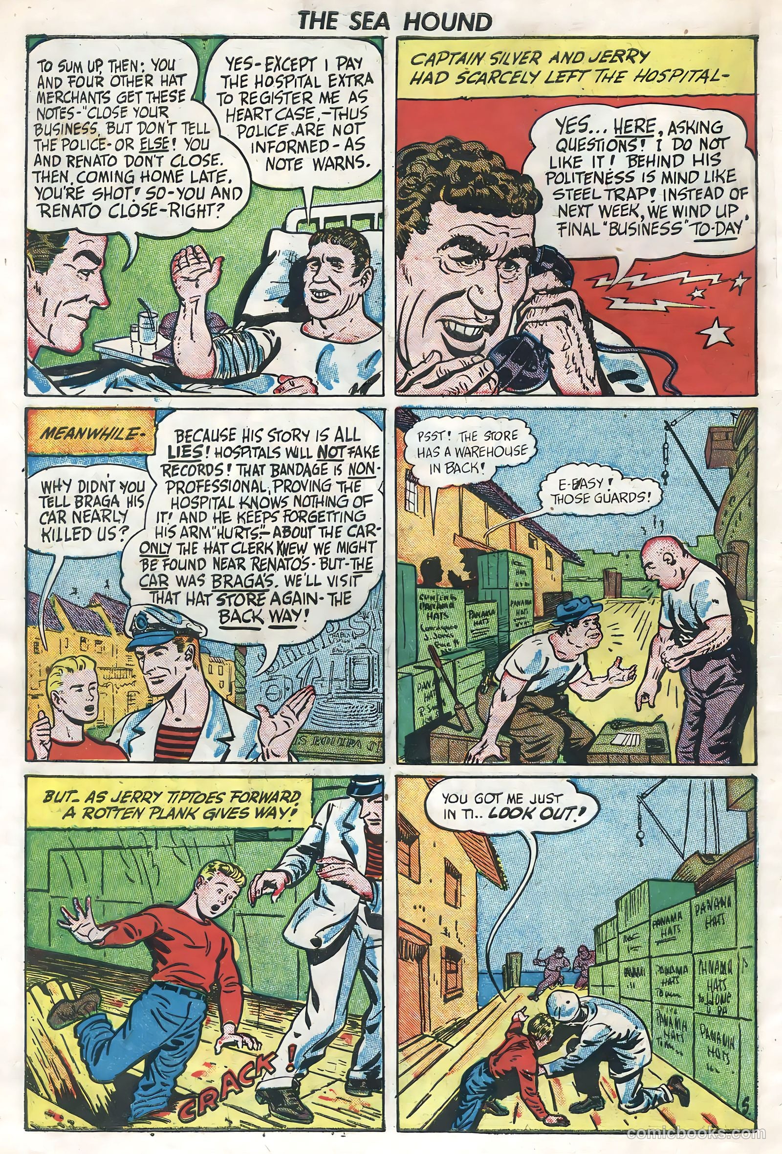 Captain Silver's Log of the Sea Hound #3 — page 10 of 35