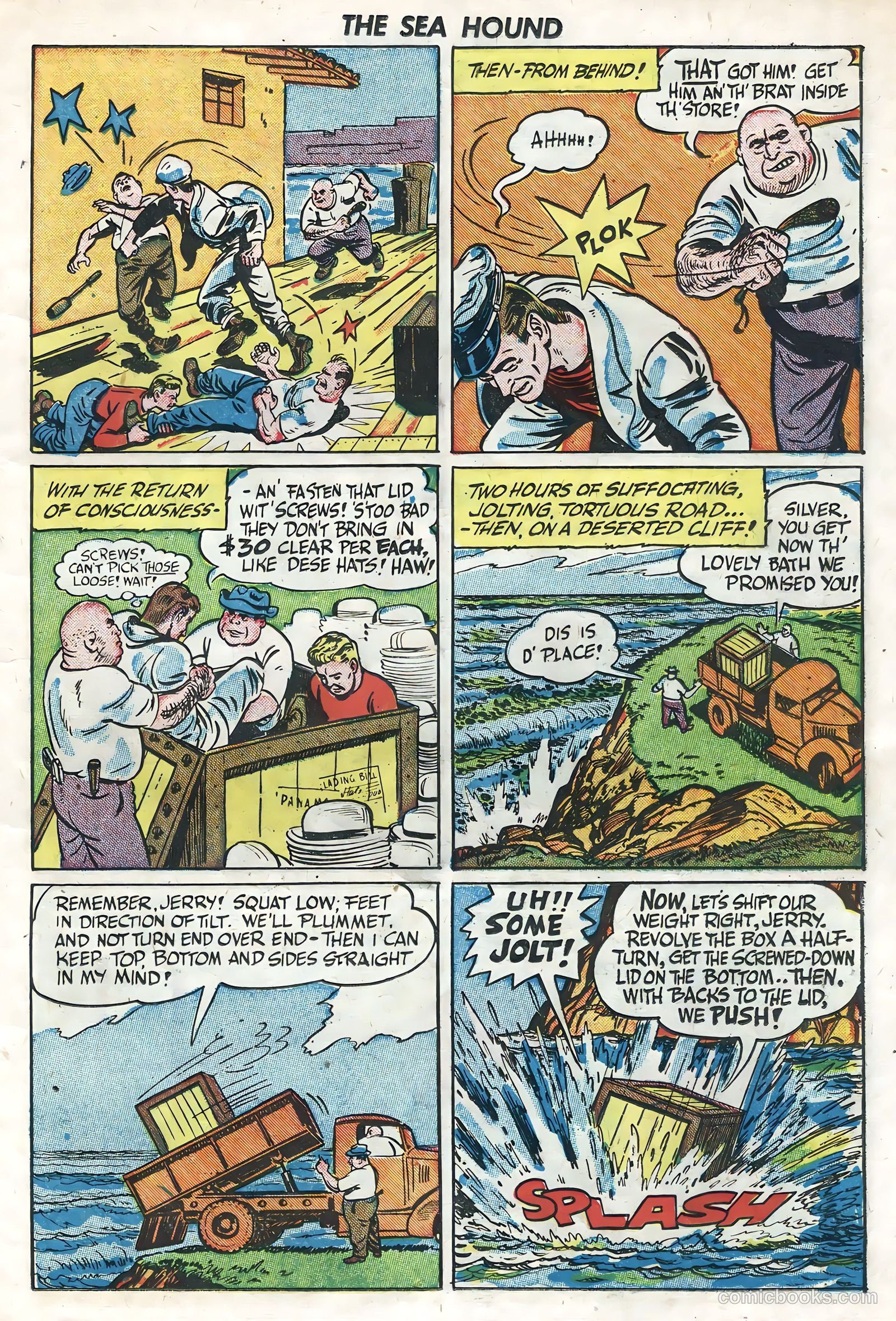 Captain Silver's Log of the Sea Hound #3 — page 11 of 35