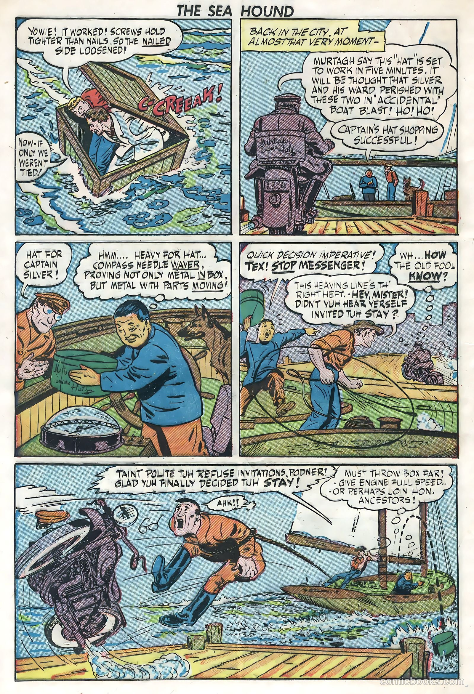 Captain Silver's Log of the Sea Hound #3 — page 12 of 35